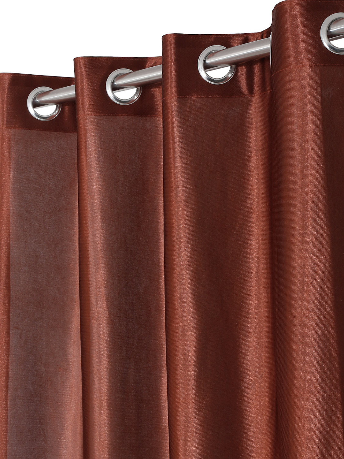 Image of Fashion String 274 cm (9 ft) Long Door Polyester Semi Transparent Curtain (Pack Of 2)