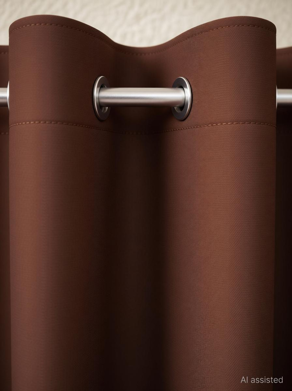 Image of Fashion String 274 cm (9 ft) Long Door Polyester Semi Transparent Curtain (Pack Of 2)