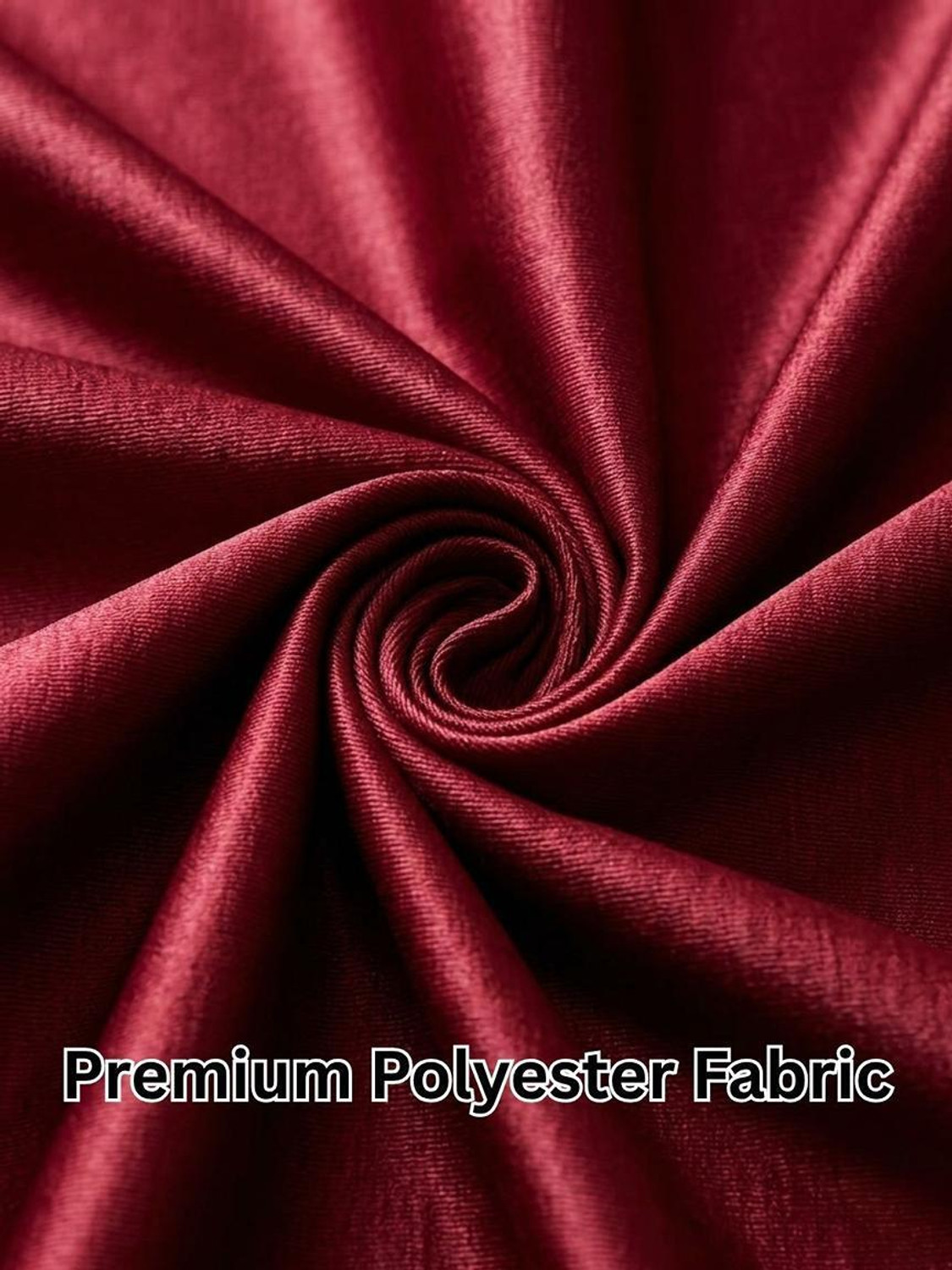 Image of Kanodia Poly Fab 212 cm (7 ft) Door Polyester Semi Transparent Curtain Single Curtain