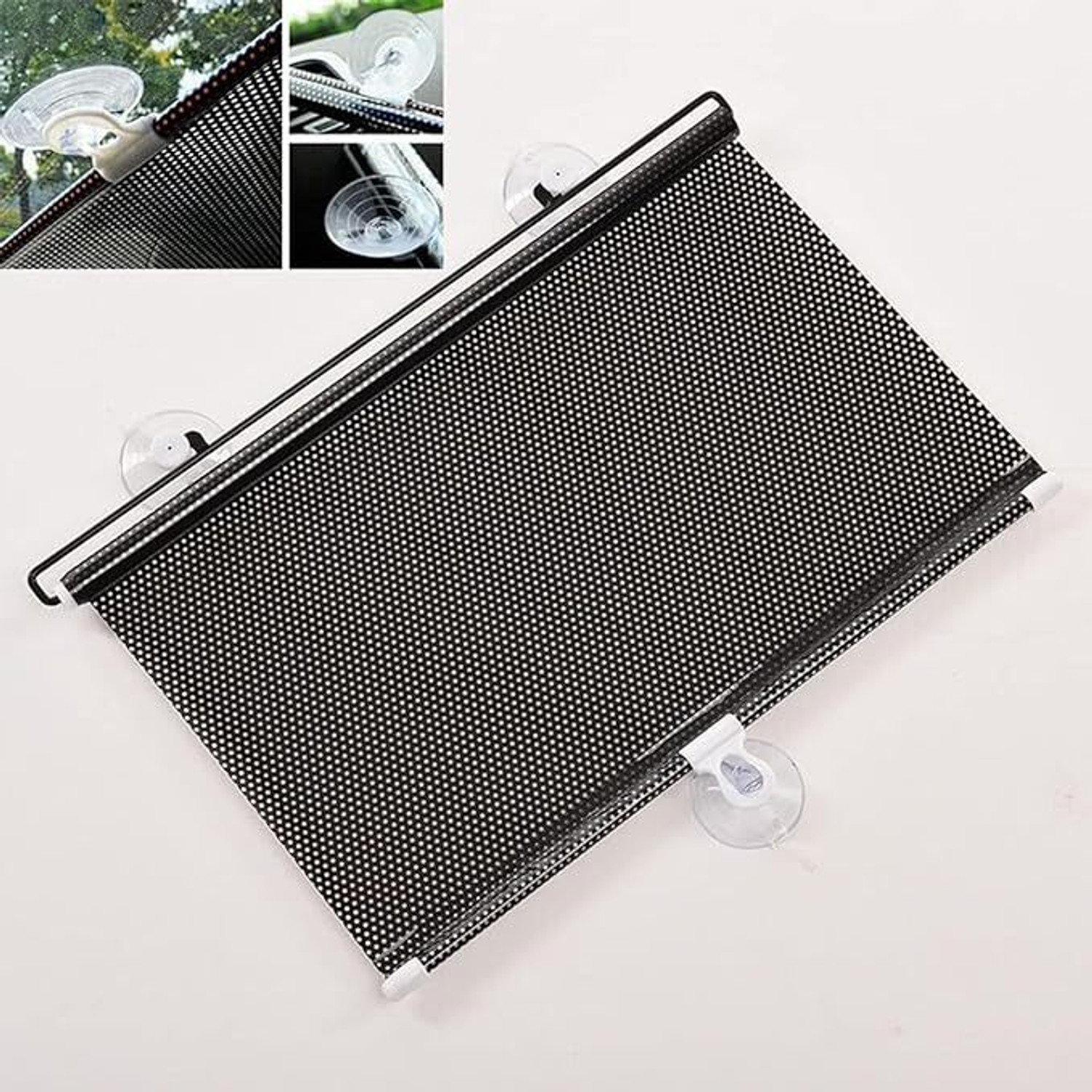 Image of HRK Enterprise 10 cm (0 ft) Window Polyester Transparent Curtain Single Curtain