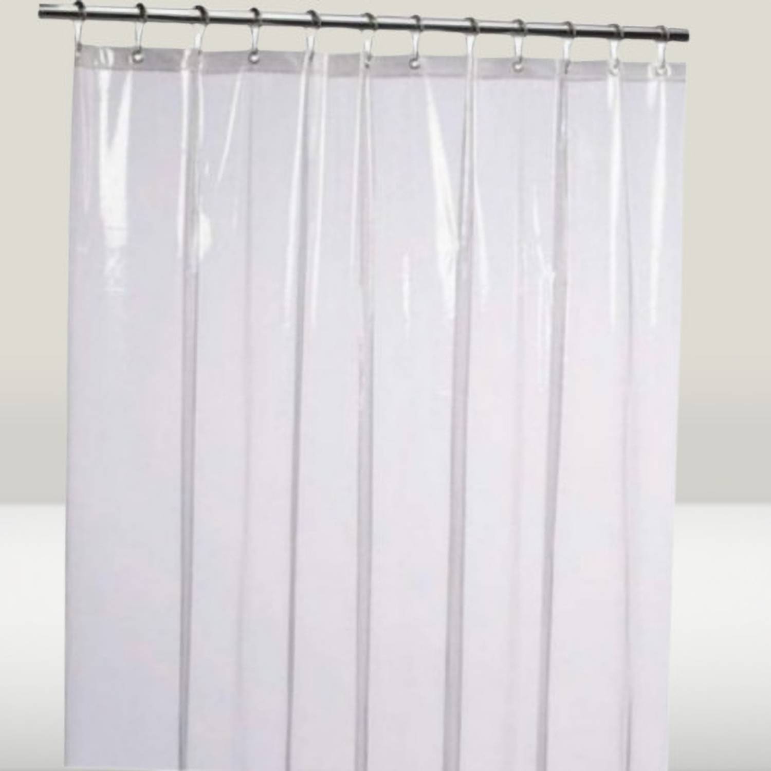 Furnish Flow 213 cm (7 ft) Door Polyester Transparent Curtain Single Curtain