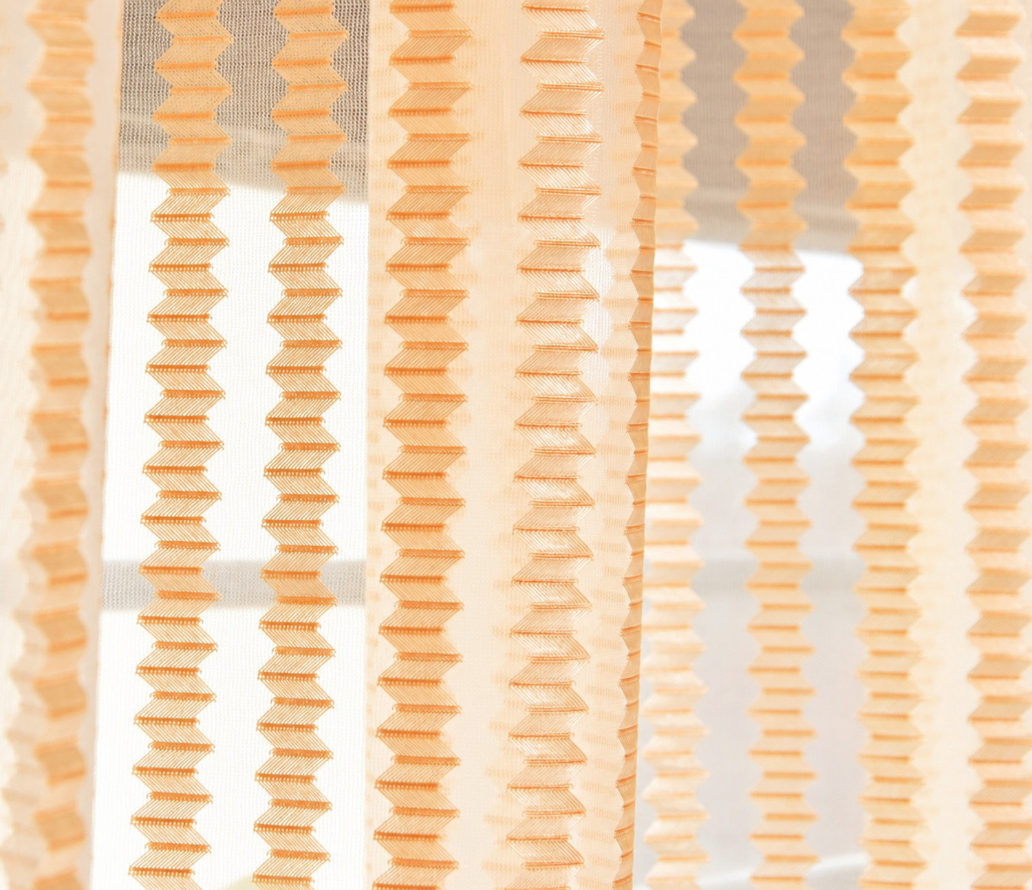 Image of Homefab India 244 cm (8 ft) Long Door Tissue Transparent Curtain (Pack Of 2)