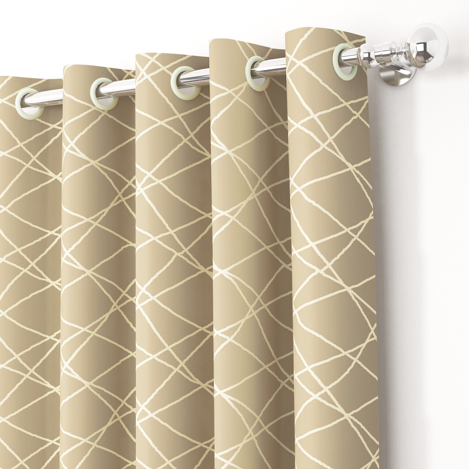 Image of Story@home 215 cm (7 ft) Door Polyester Blackout Curtain Single Curtain