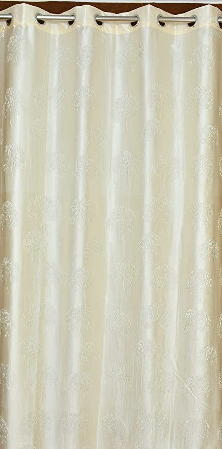 Image of Bala ji curtain 365 cm (12 ft) Long Door Polyester Room Darkening Curtain Single Curtain