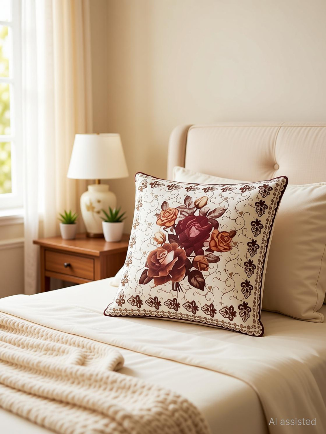 Image of Sparklings Cotton Cushions Cover