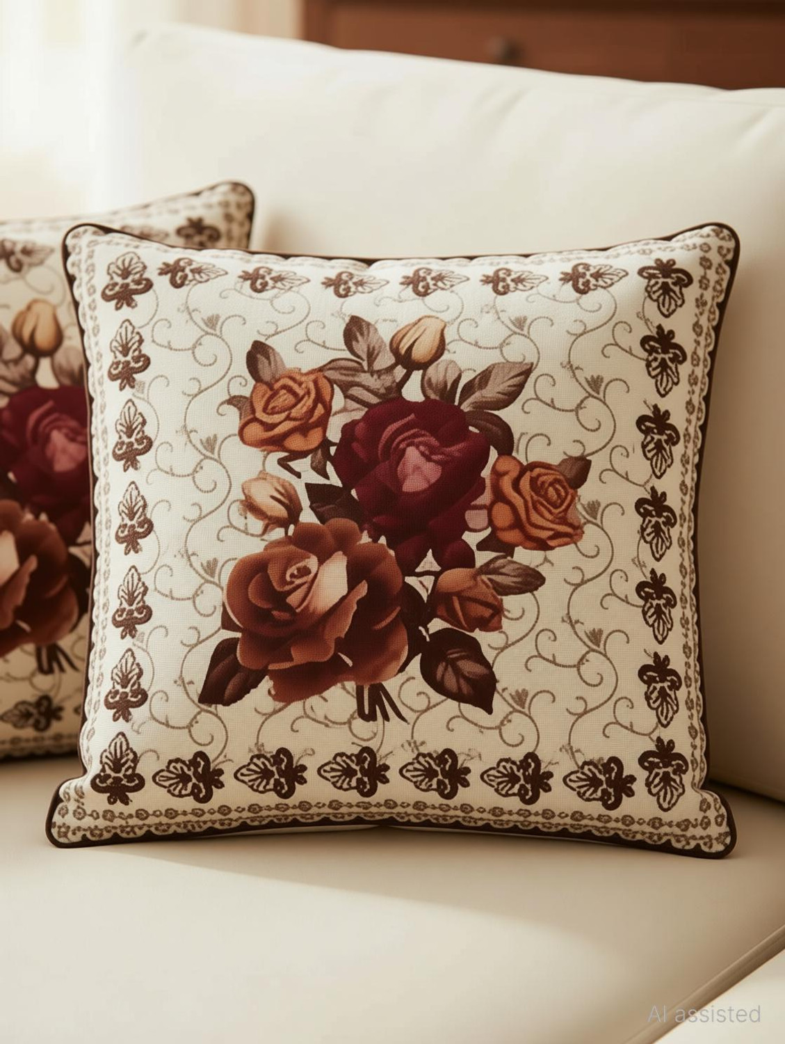 Image of Sparklings Cotton Cushions Cover