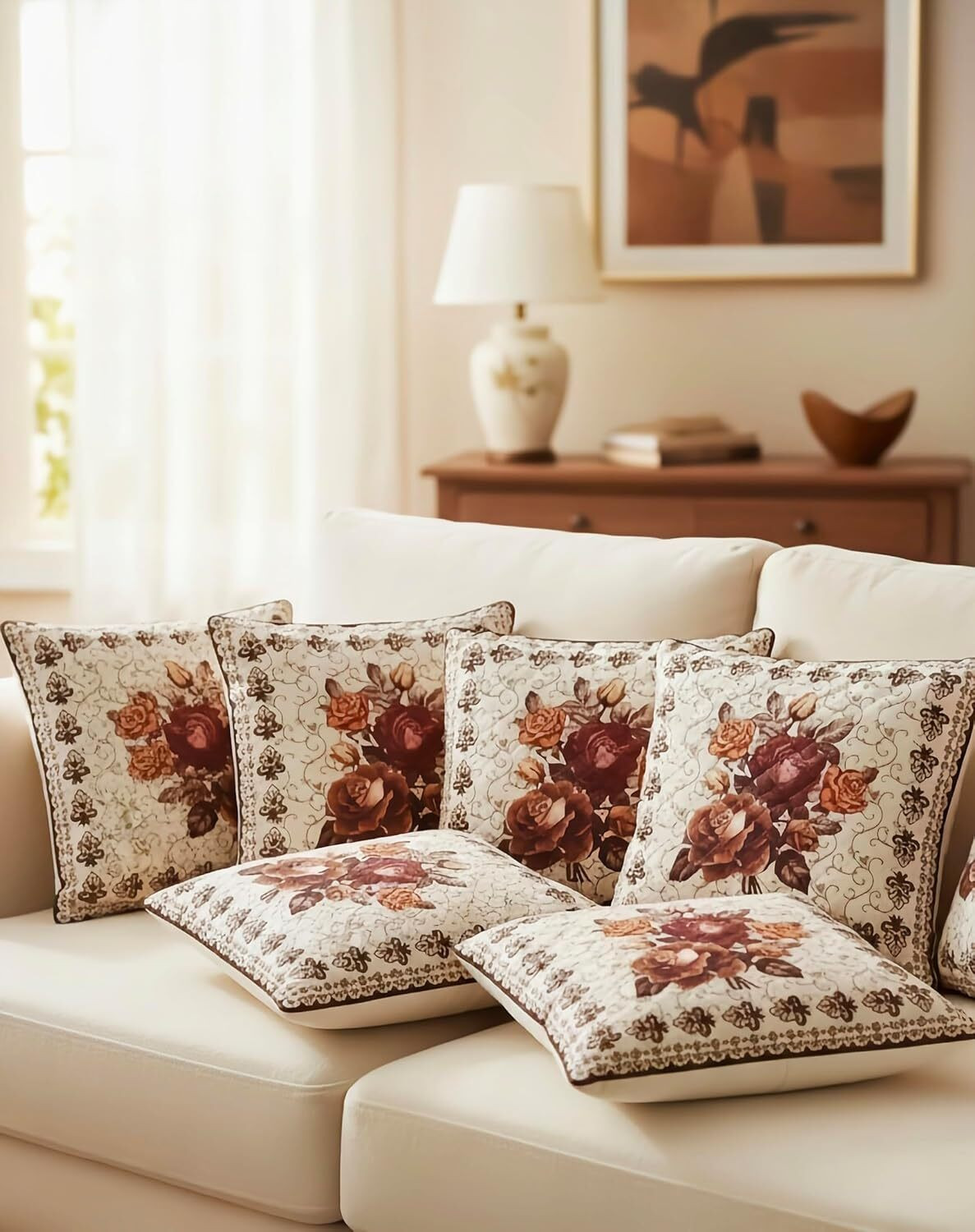 Image of Sparklings Cotton Cushions Cover