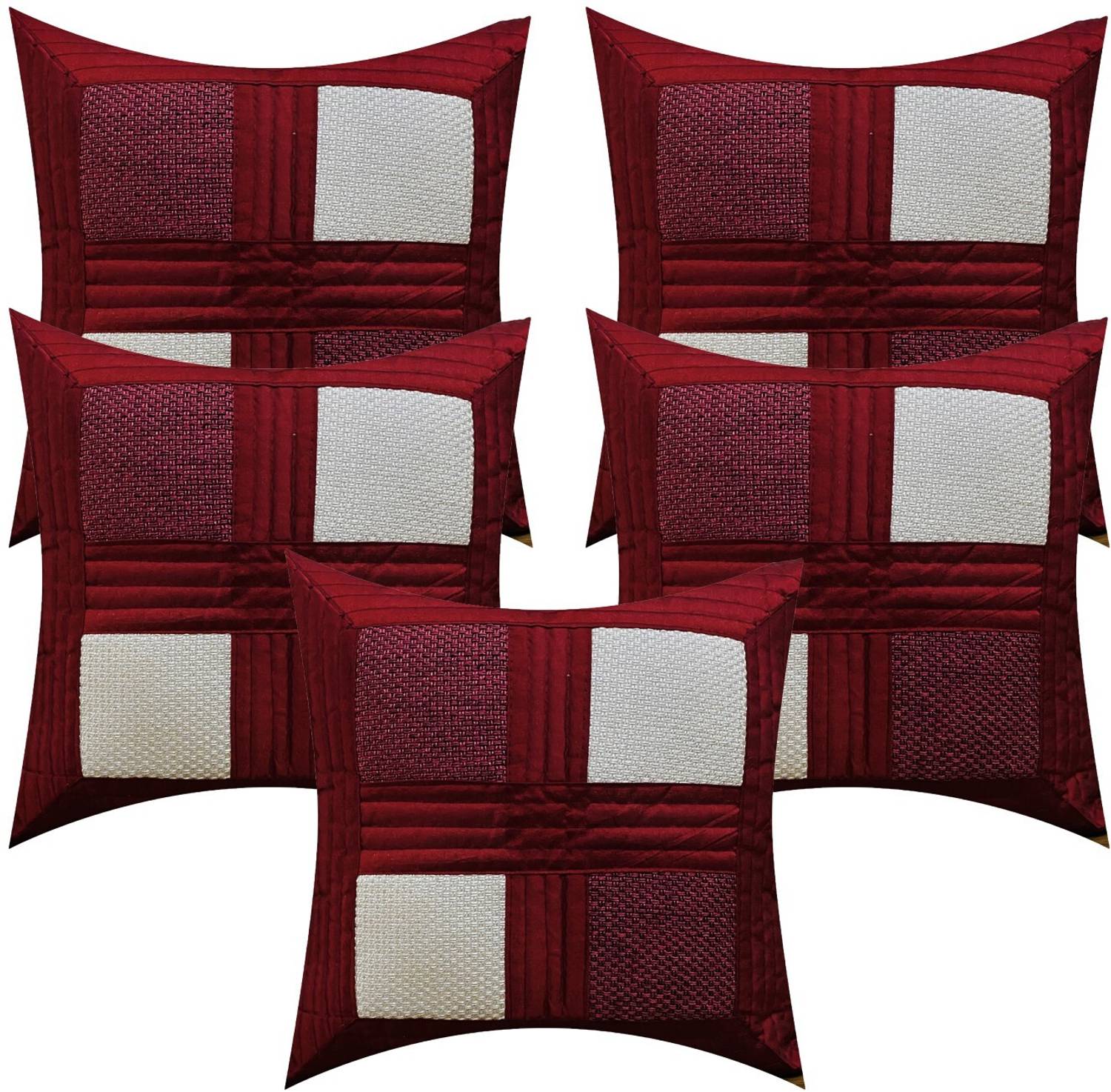 AryanStylus Jute, Silk Cushions & Pillows Cover