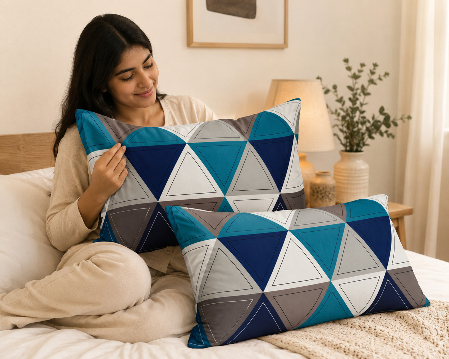 Image of Amrange Microfiber Pillows Cover