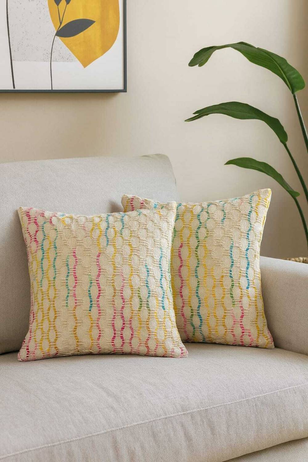 Artisans Jacquard Cushions Cover