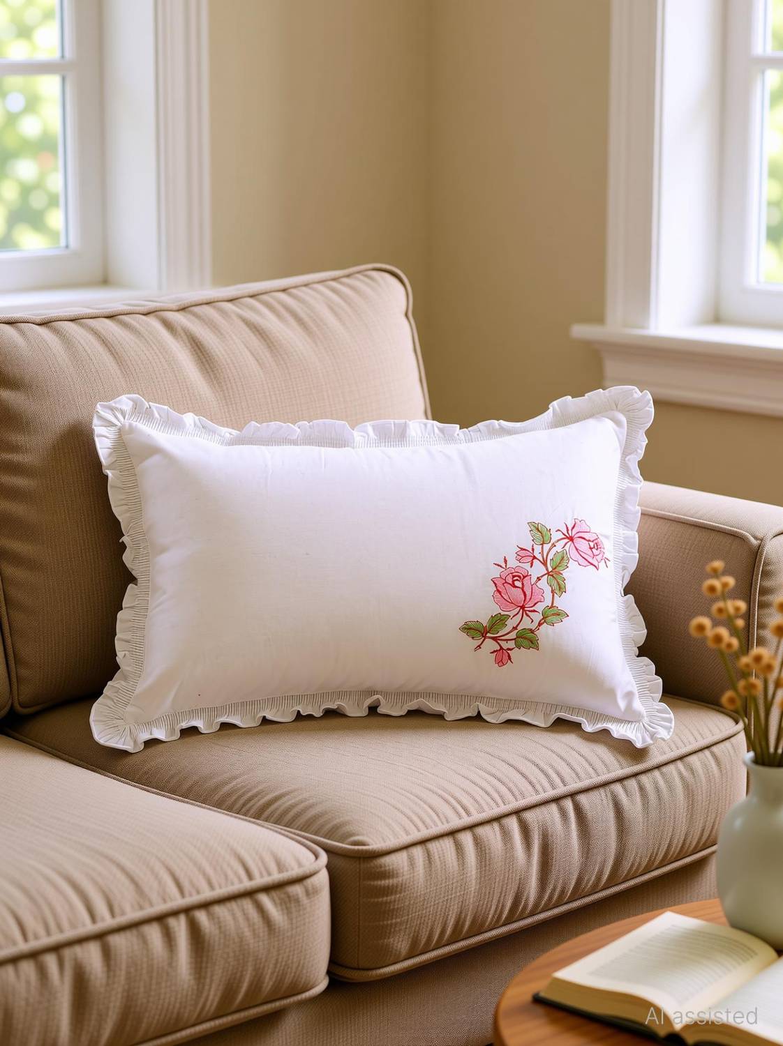 AG Leaf Cotton Cushions & Pillows Cover
