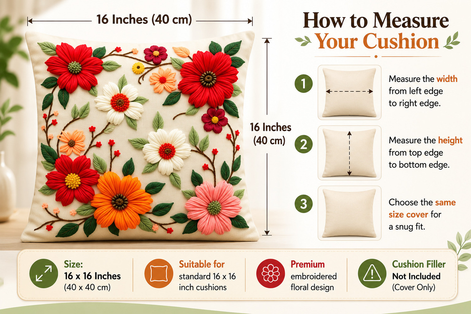 Image of vstraders Polycotton Cushions Cover