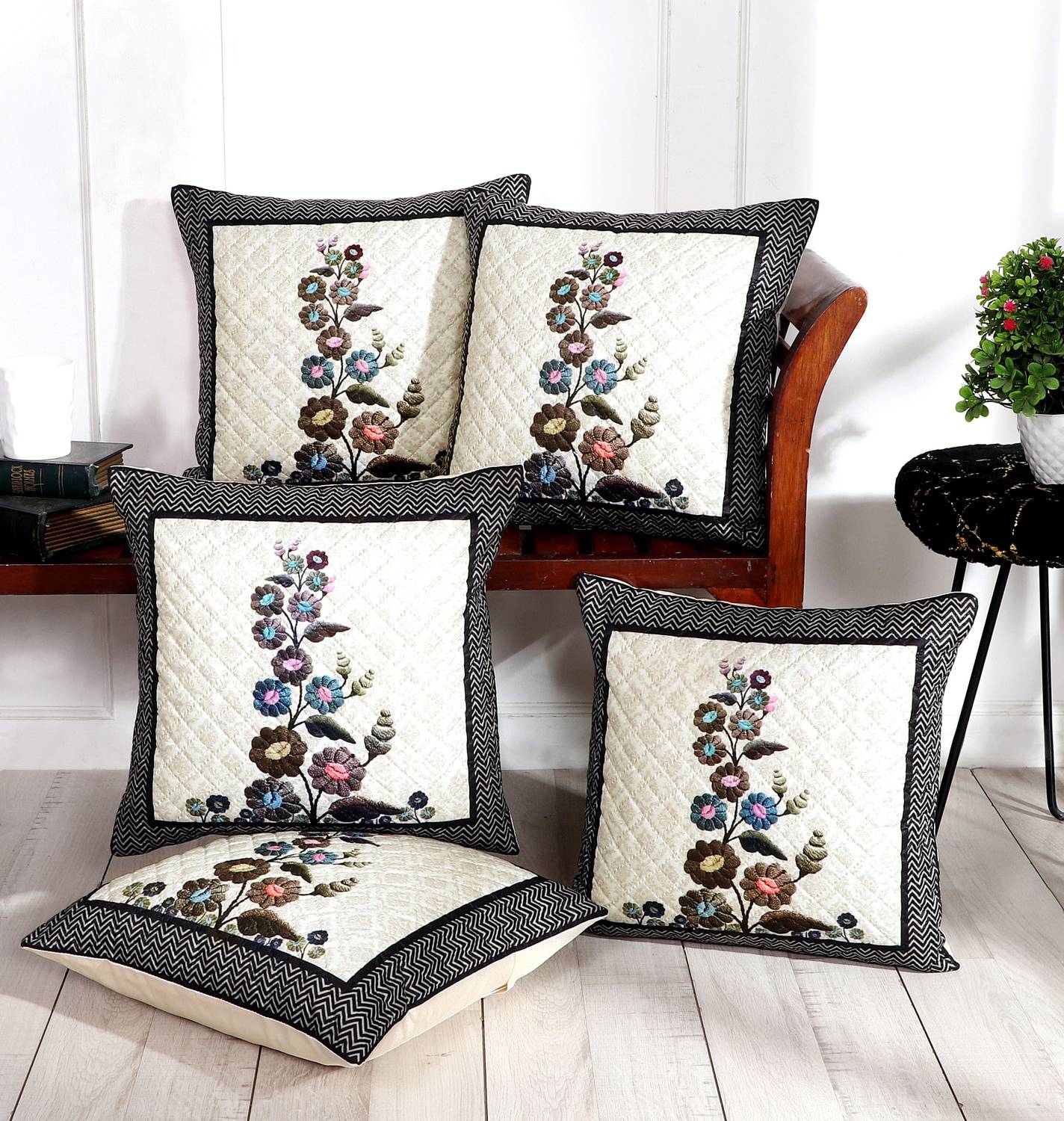 BLUEDOT Rexin Cushions Cover