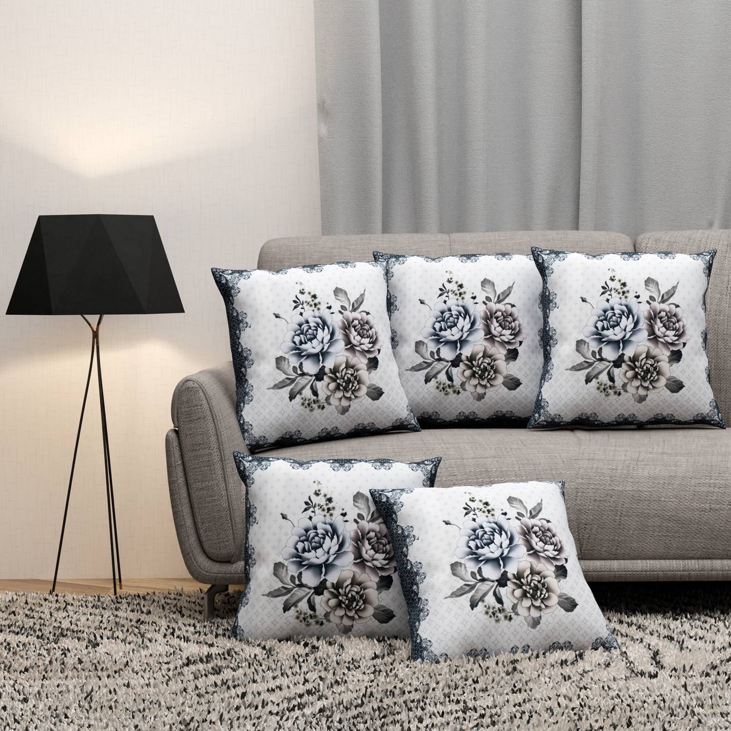 AstralAura Velvet Cushions Cover