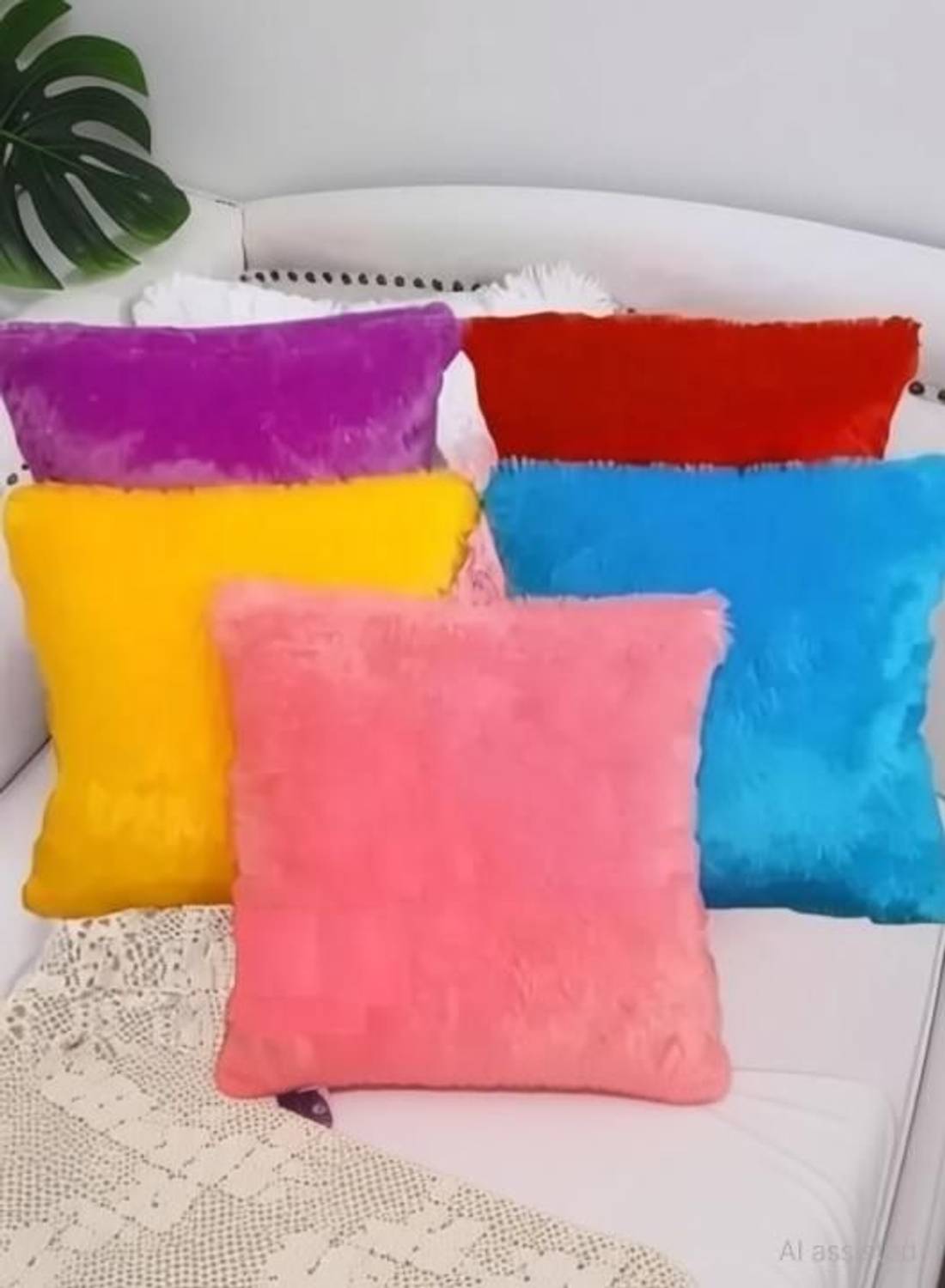 BALLEY Fur Cushions Cover