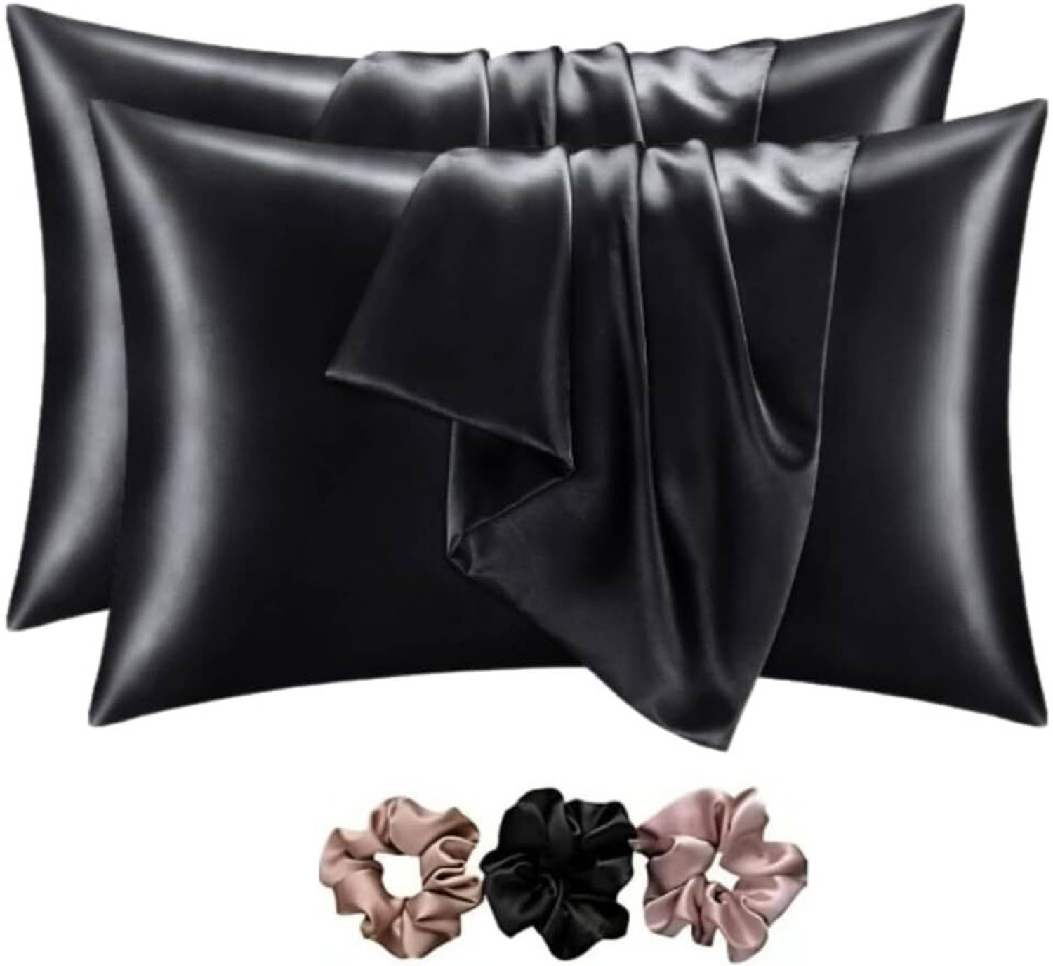 Ambra Linens Satin, Silk Pillows Cover