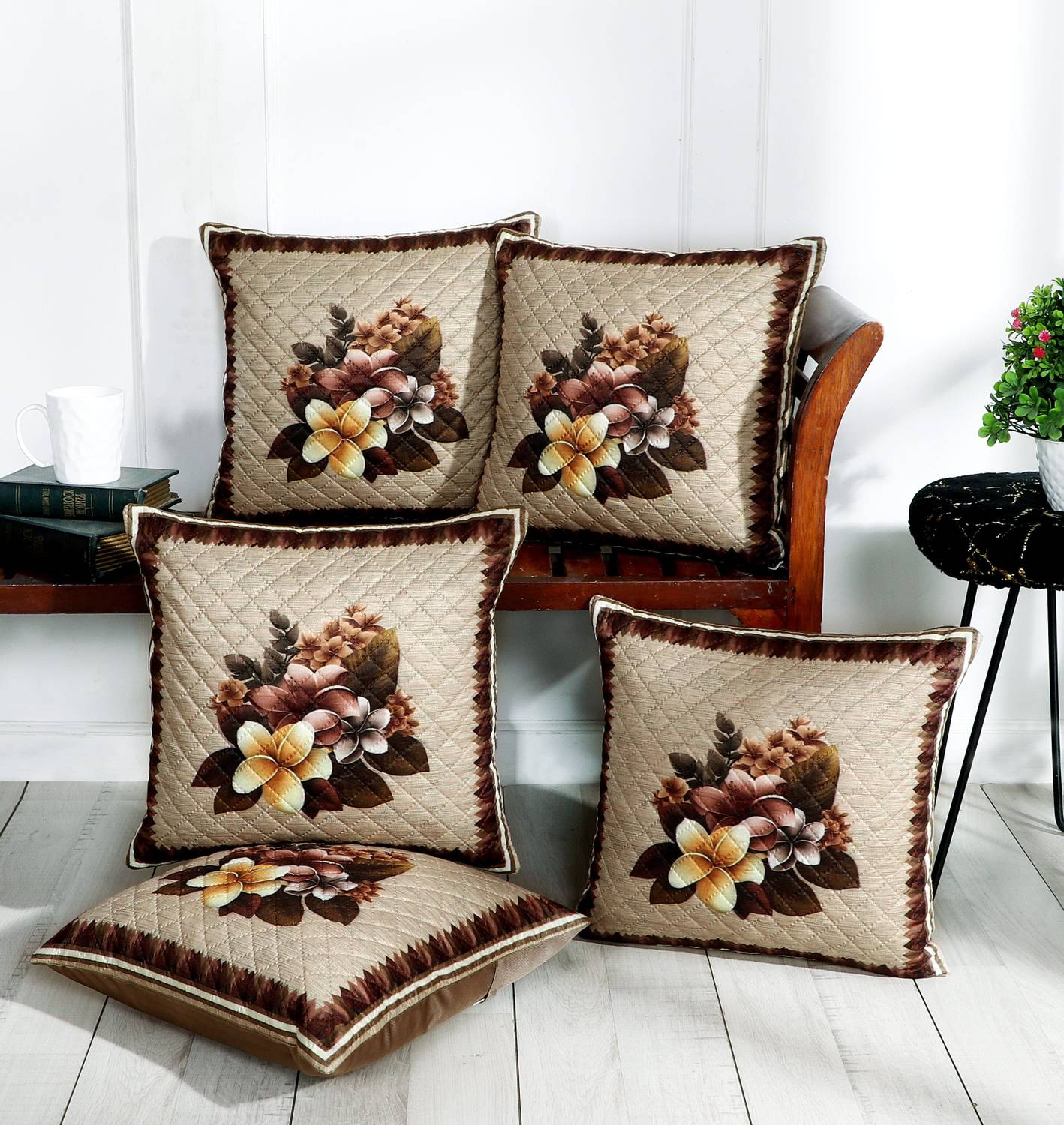 BLUEDOT Rexin Cushions Cover