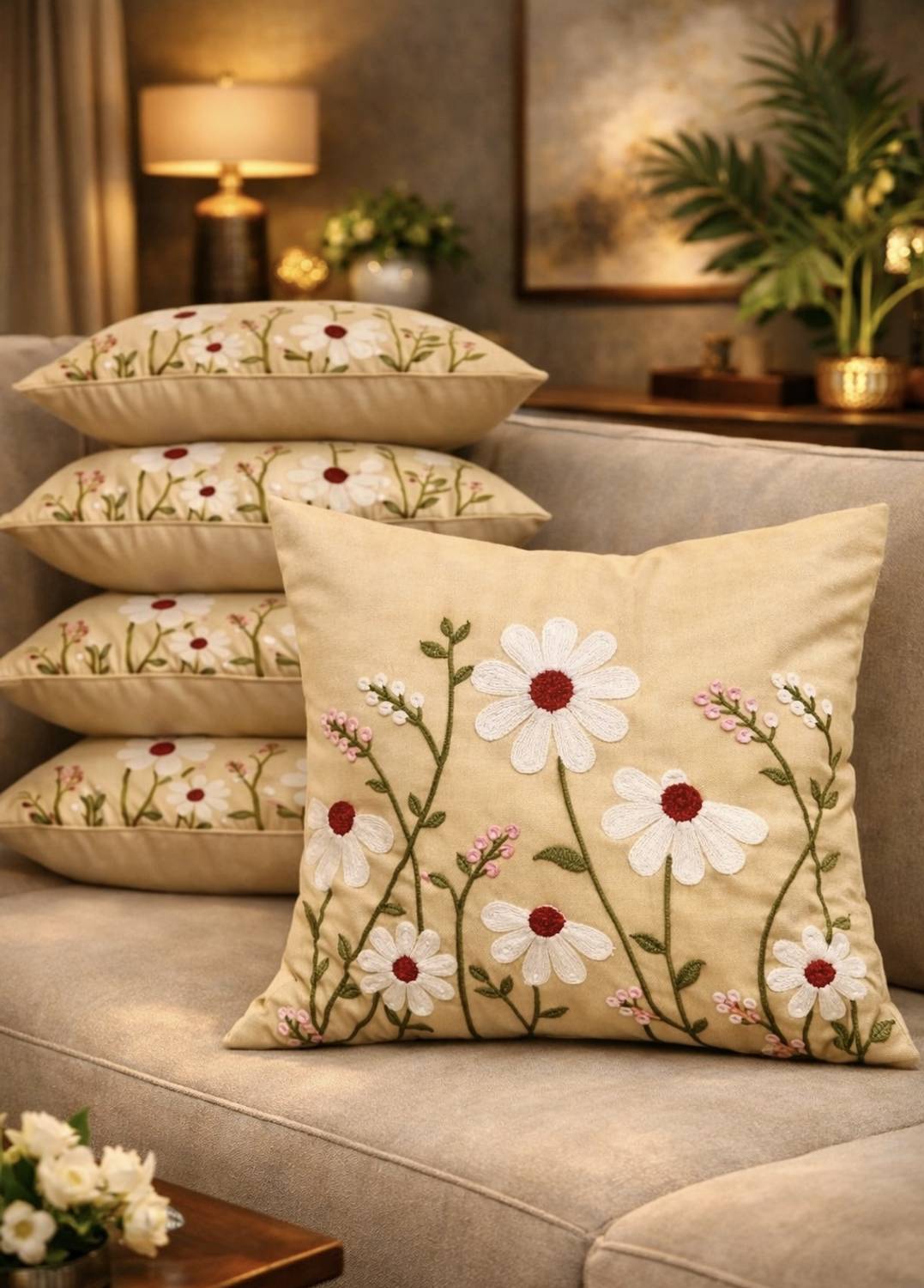 BOOSCART Satin Cushions & Pillows Cover