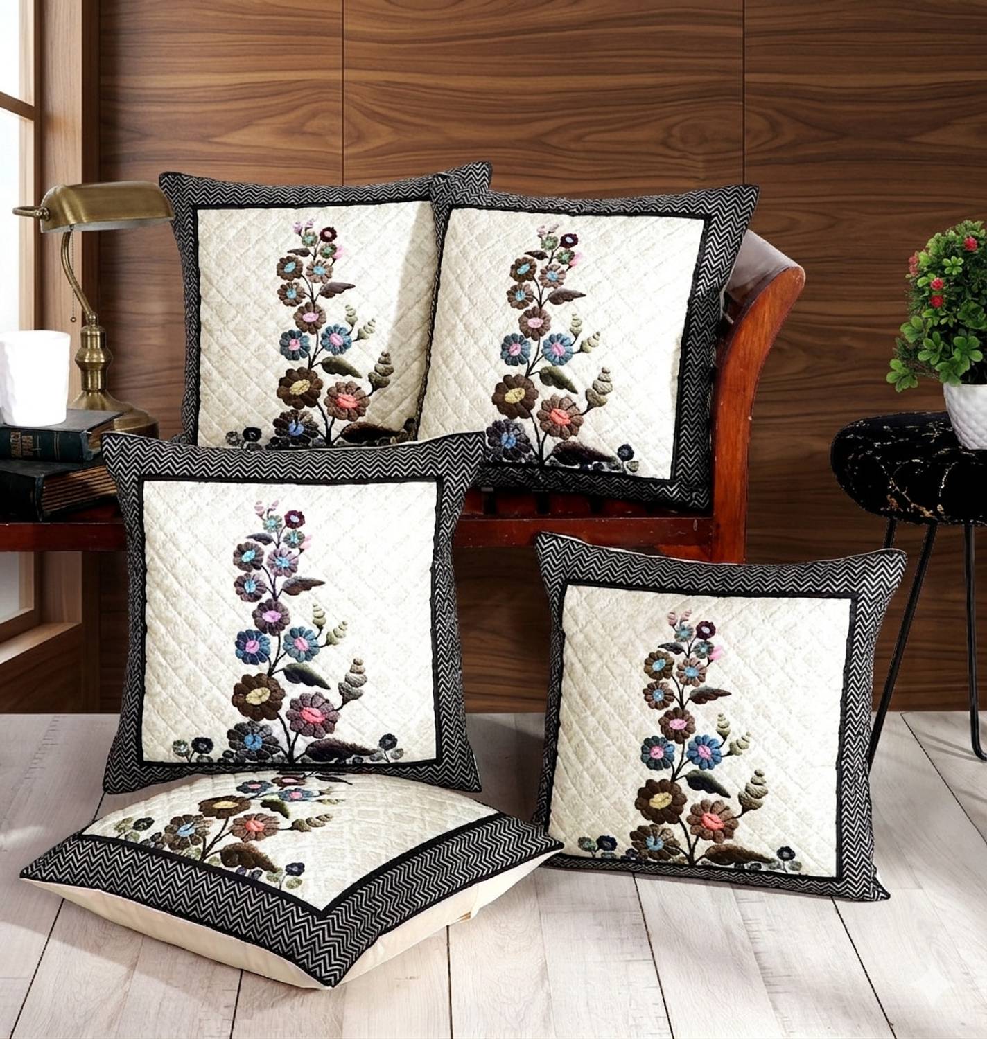 BLUEDOT Rexin Cushions Cover