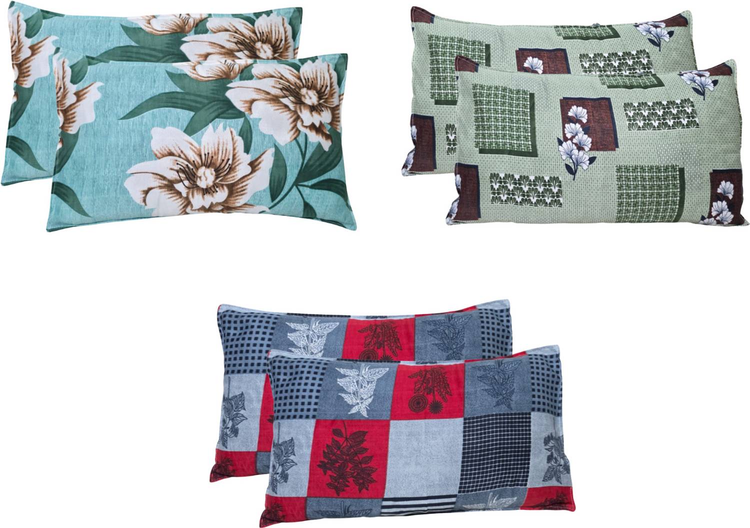 AeroBloom Cotton Pillows Cover