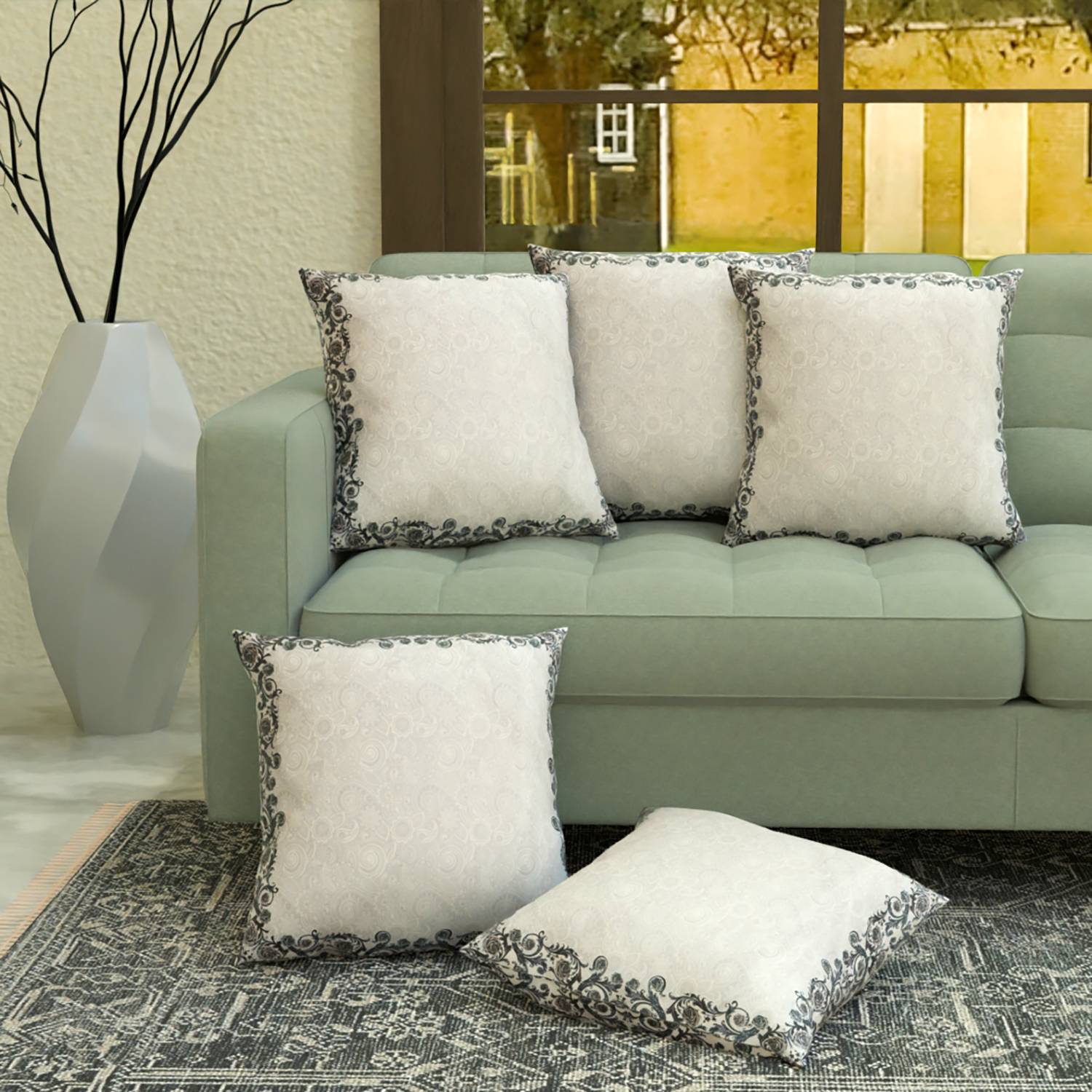 AstralAura Velvet Cushions Cover
