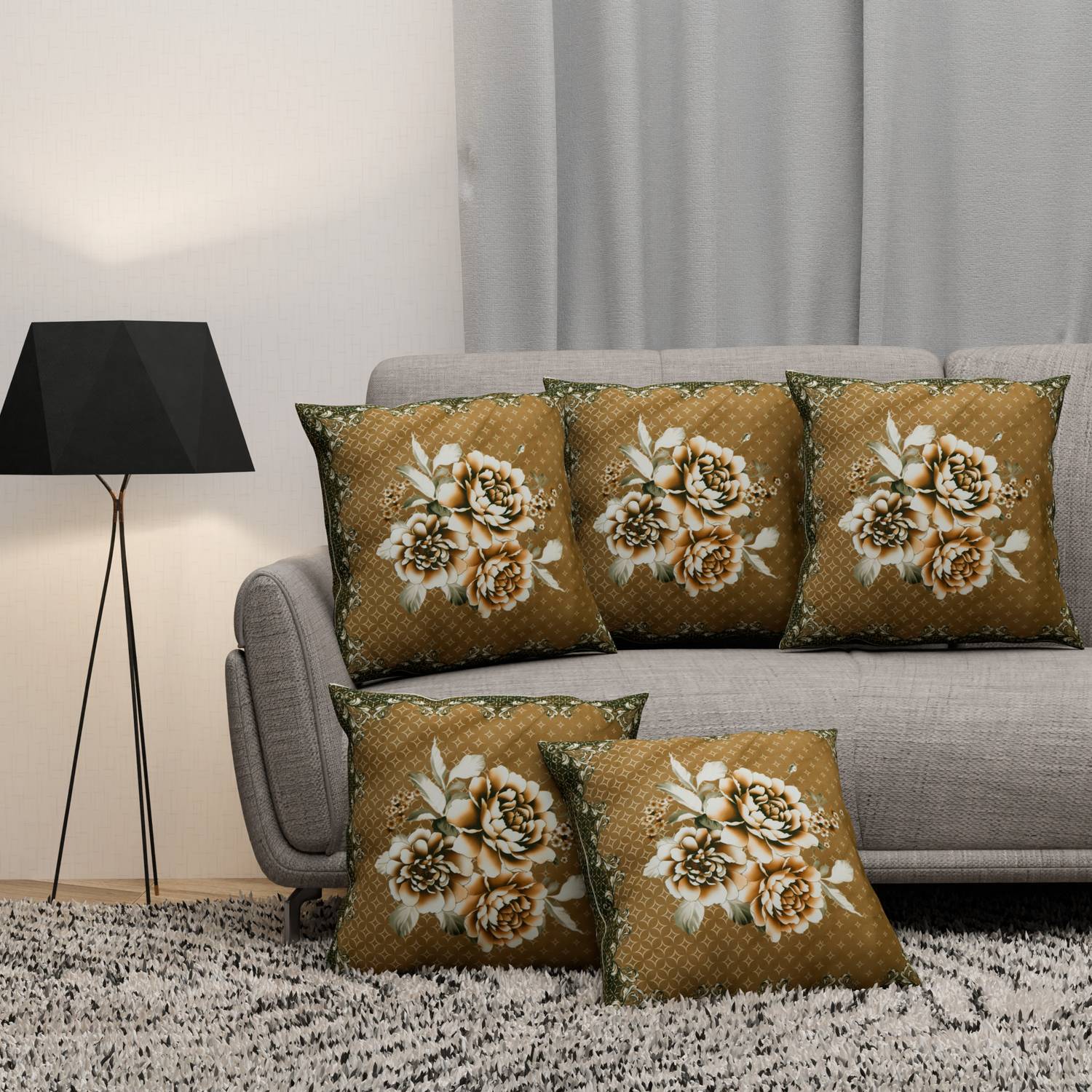 AstralAura Velvet Cushions Cover