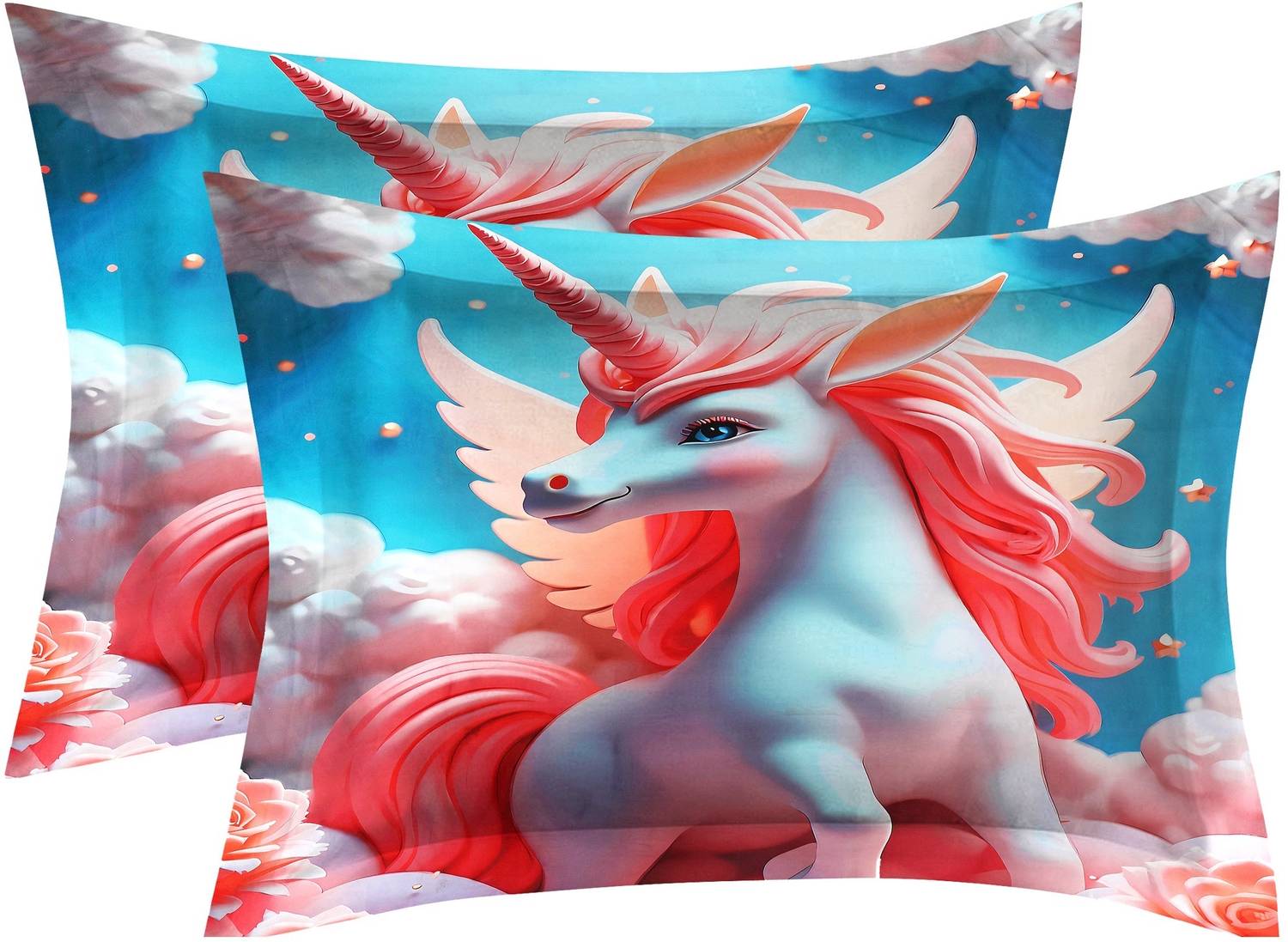 BLUSH & BLOOM Microfiber Pillows Cover