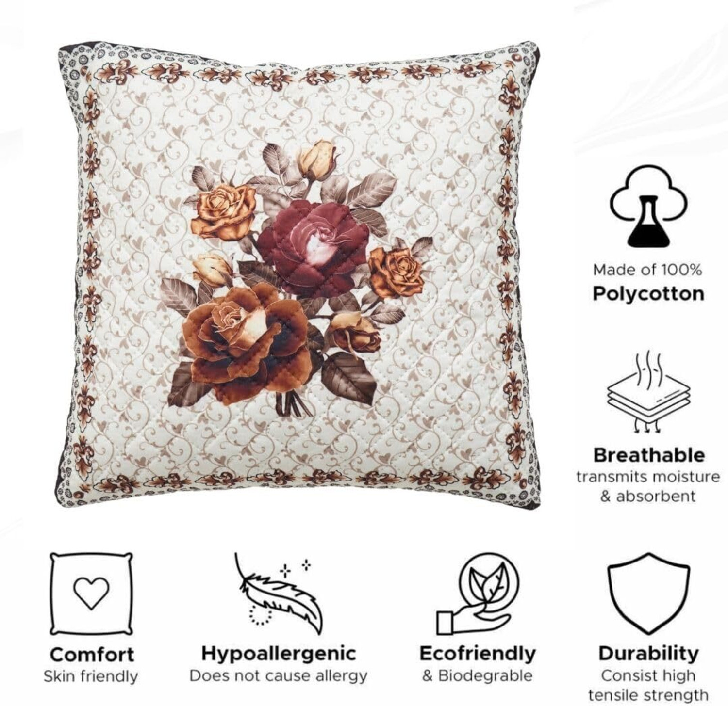 Image of Sparklings Cotton Cushions Cover