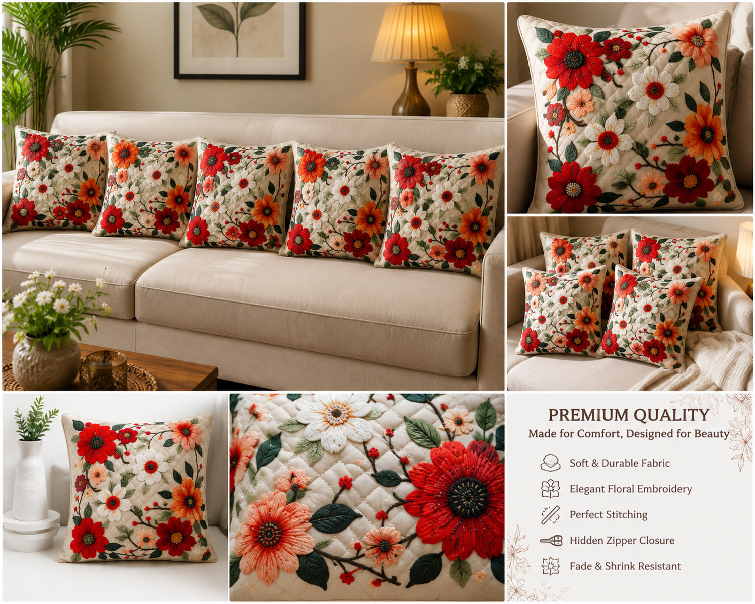 Image of vstraders Polycotton Cushions Cover