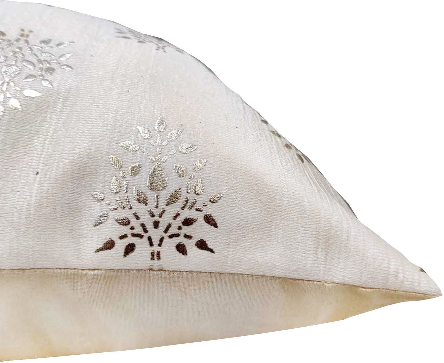 Image of GOOD VIBES Velvet Cushions & Pillows Cover (60 cm*60 cm, Pack of 7, White)