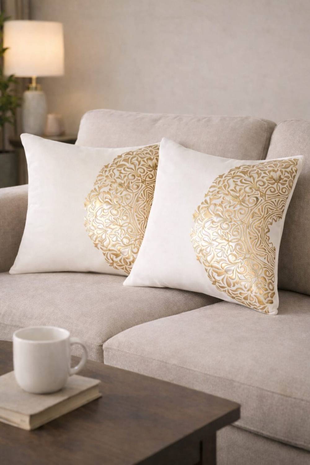 CARLTON LONDON Velvet Cushions Cover