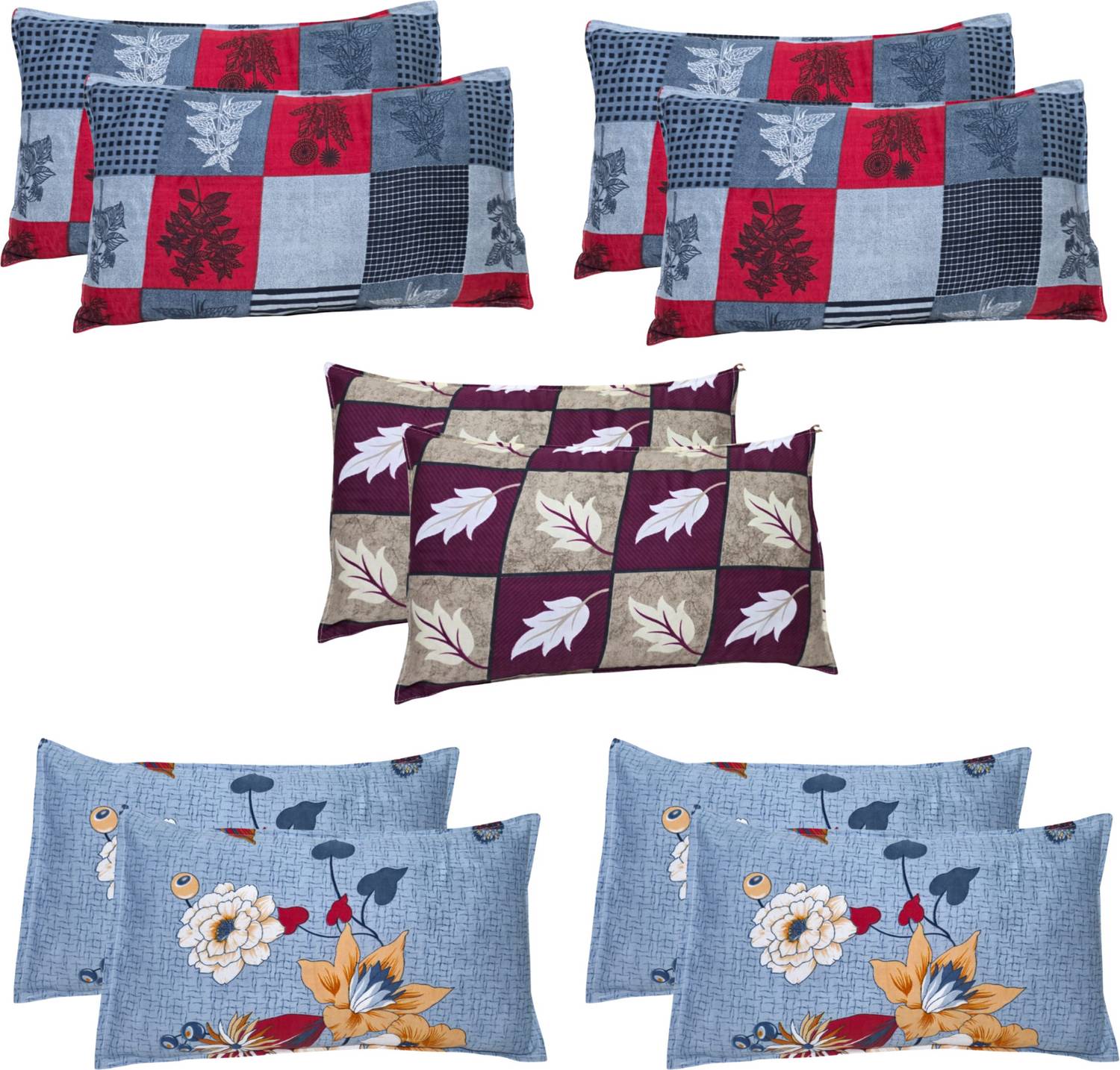AeroBloom Cotton Pillows Cover