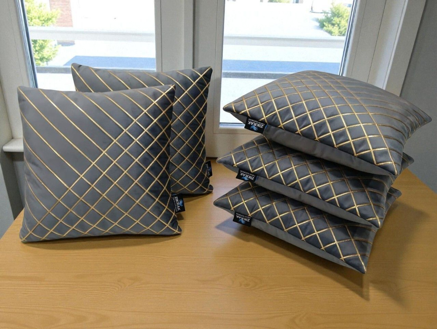 Image of AanganDecor Velvet Cushions Cover