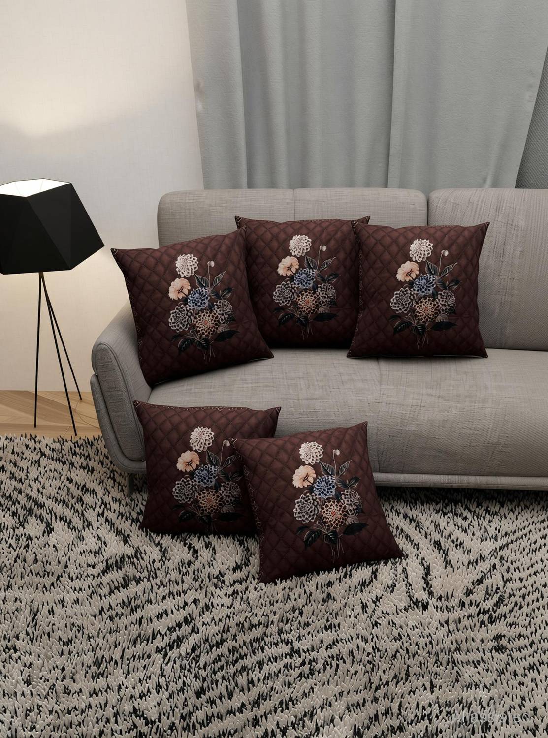 AstralAura Velvet Cushions Cover