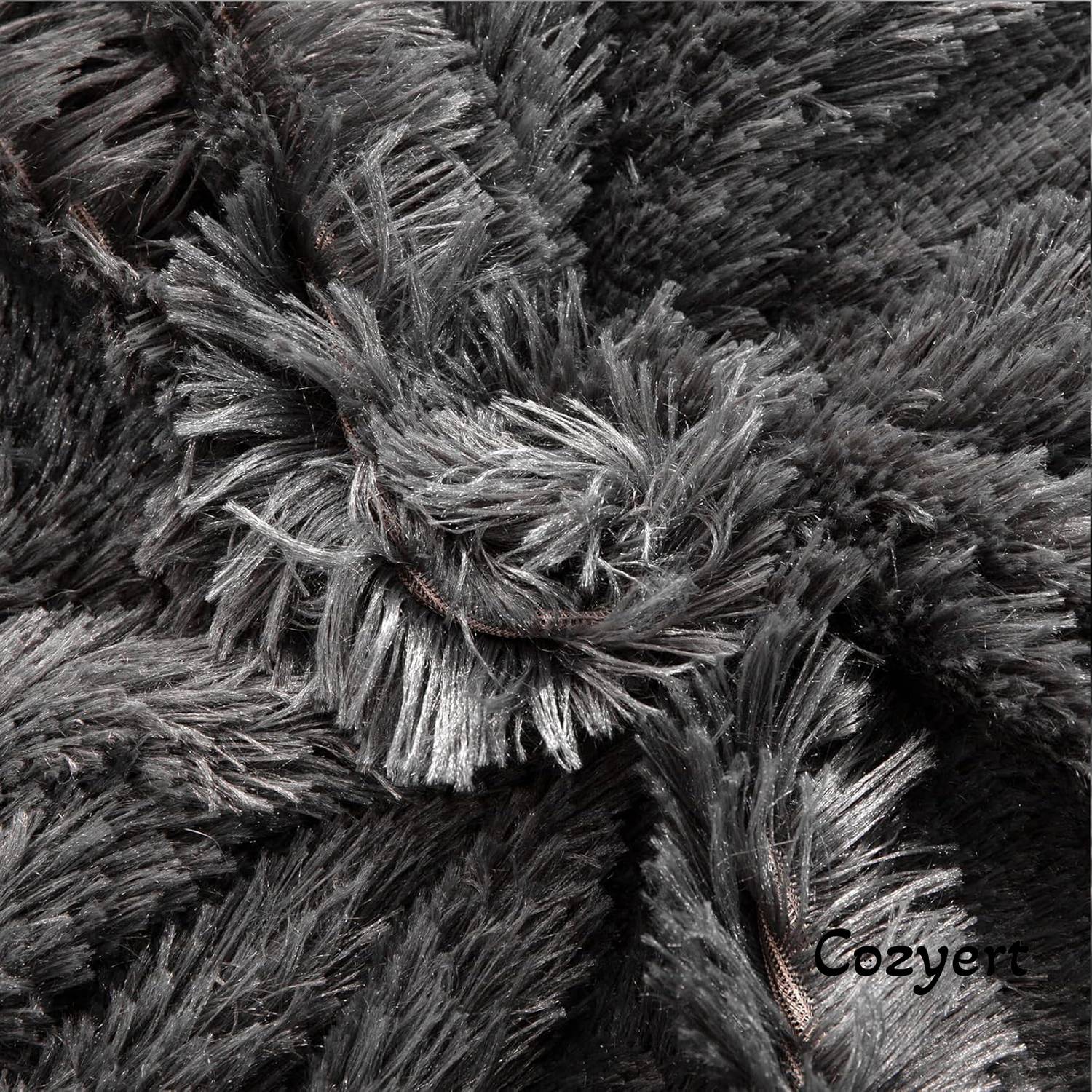 Cozyert Fur Microfiber Pillow Cover Pack of 2 - Image 3