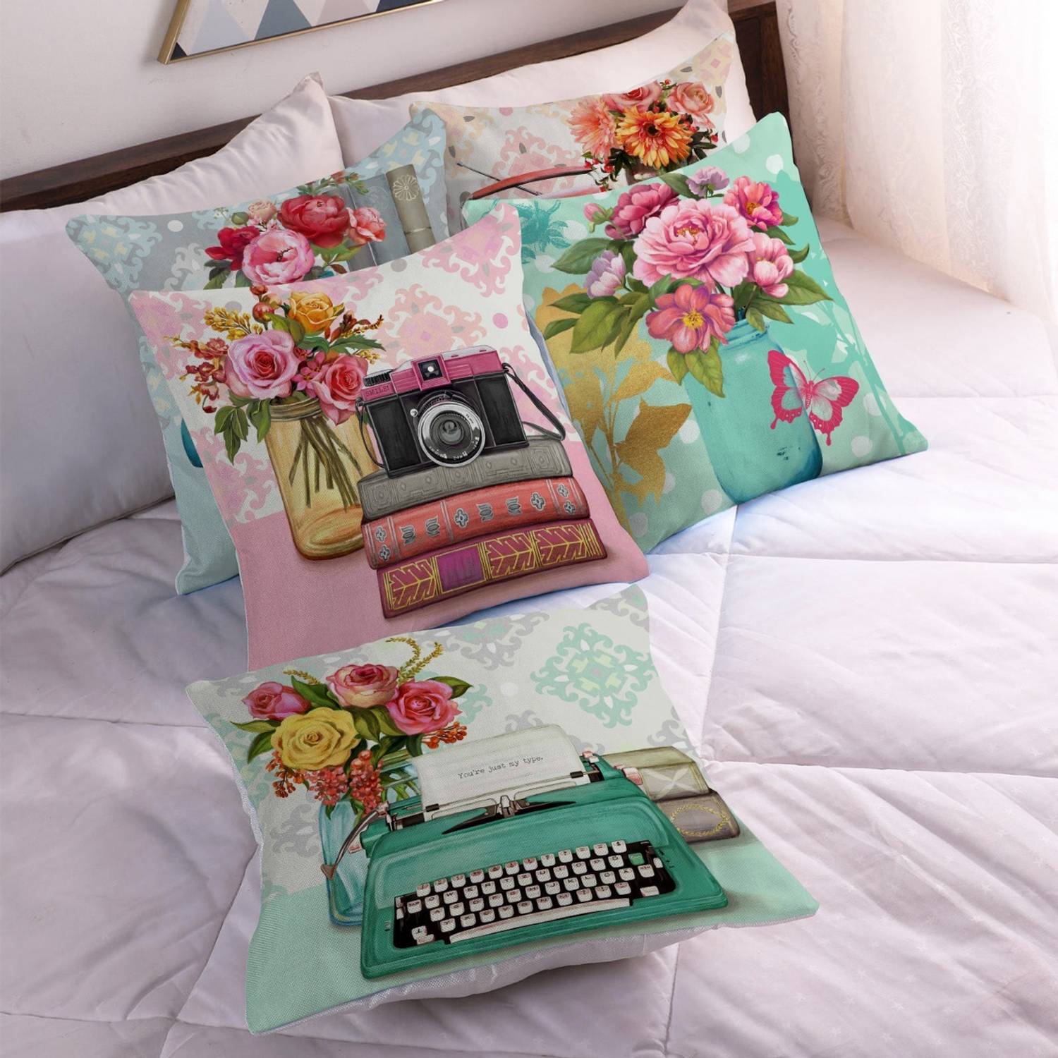 ALERMO Jute Cushions & Pillows Cover