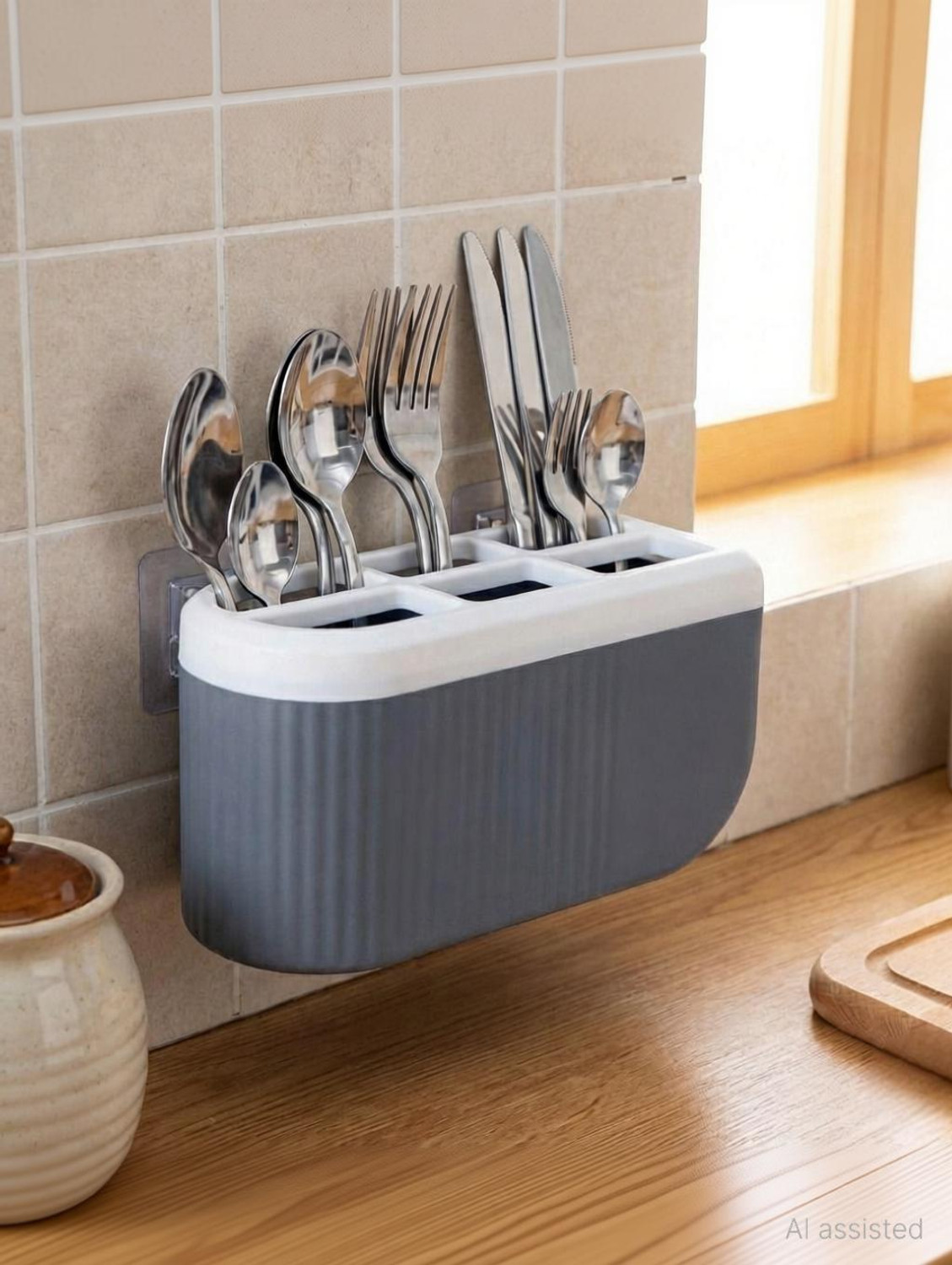 Image of DIHOK Empty Cutlery Holder Case