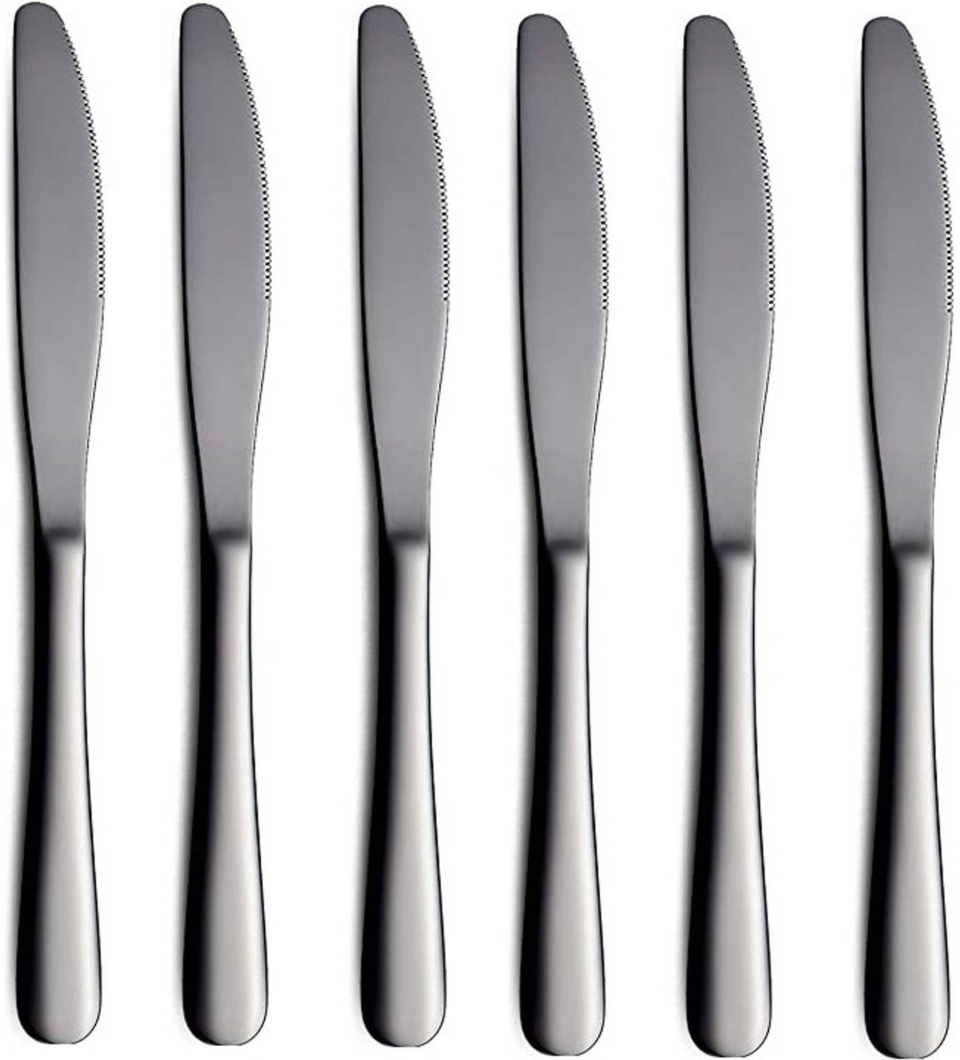 AshandRoh Stainless Steel Table Knife, Dessert Knife Set