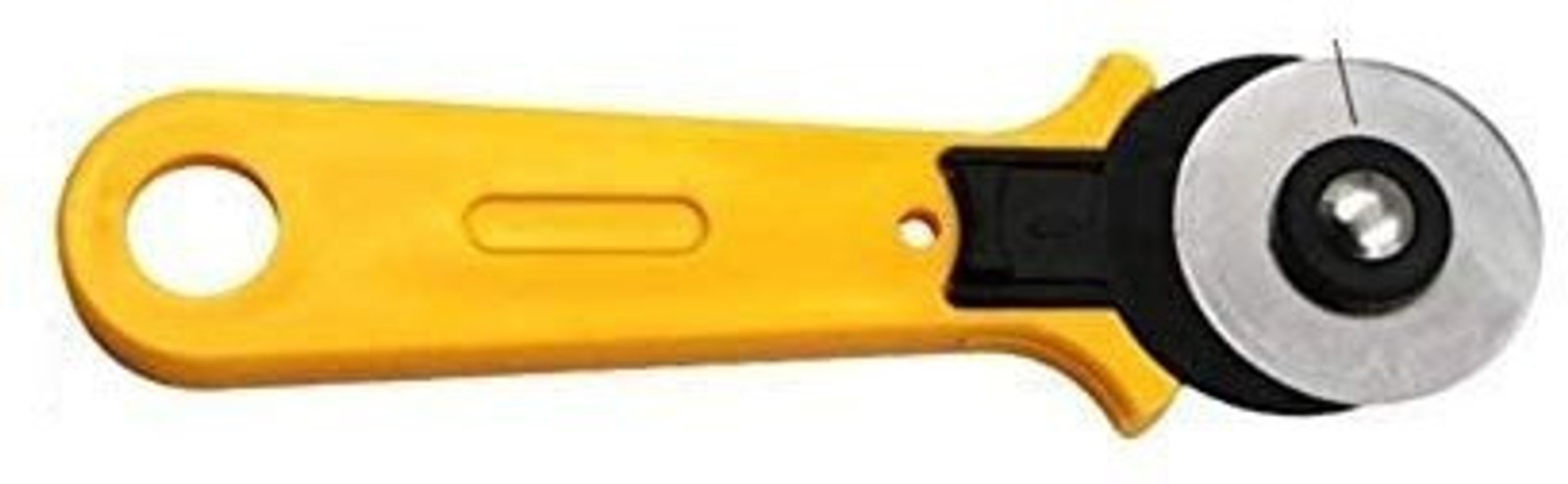 Image of Kandle Straight Handle Rotary Cutter Rotary 28mm Fabric Cutter Rotary Tool Nipper