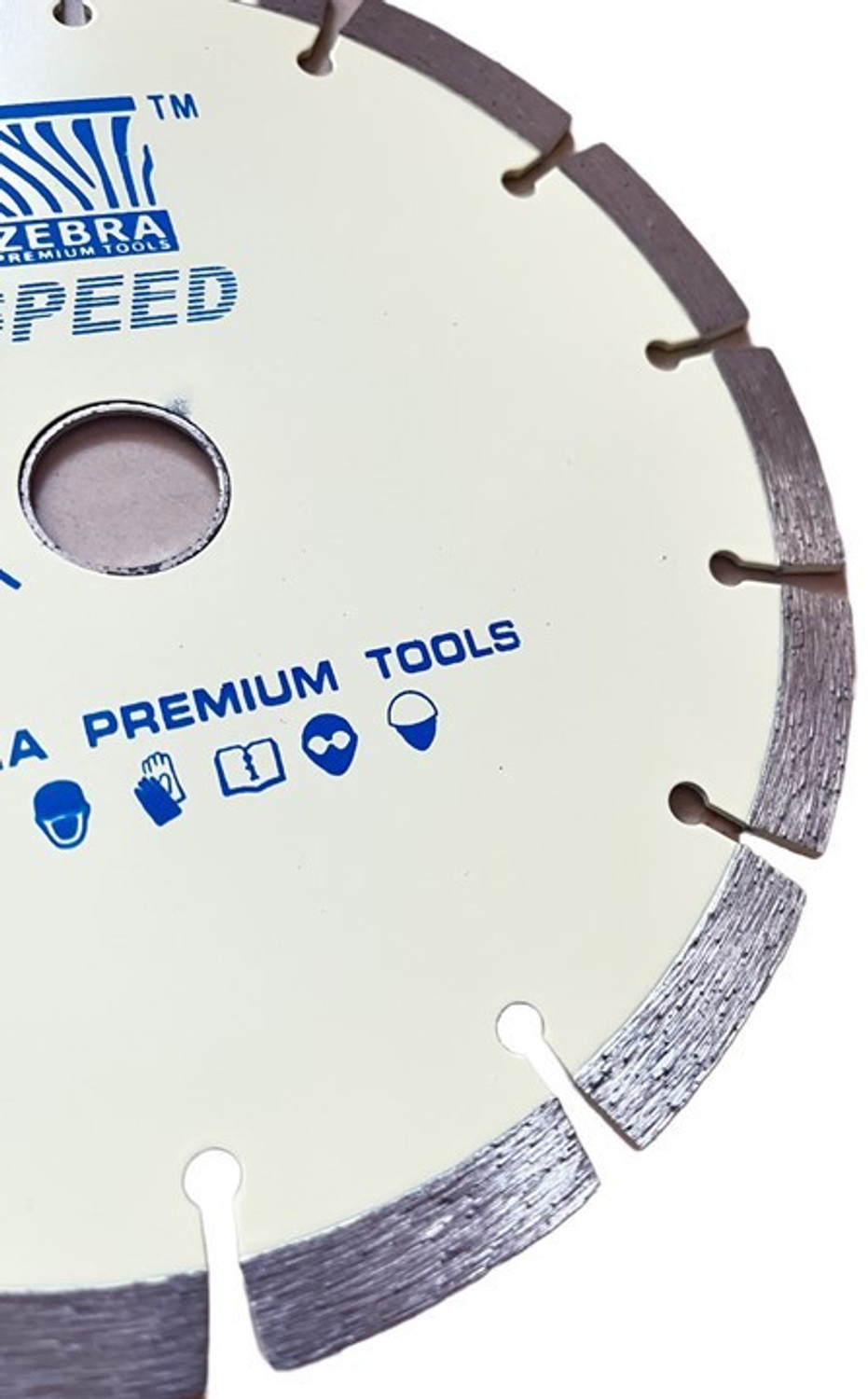 Image of Zebra Premium Tools Z-MD07 Diamond Cutting Blade 7 Inch 180MM 8600RPM Marble Cutter Nut Cutter