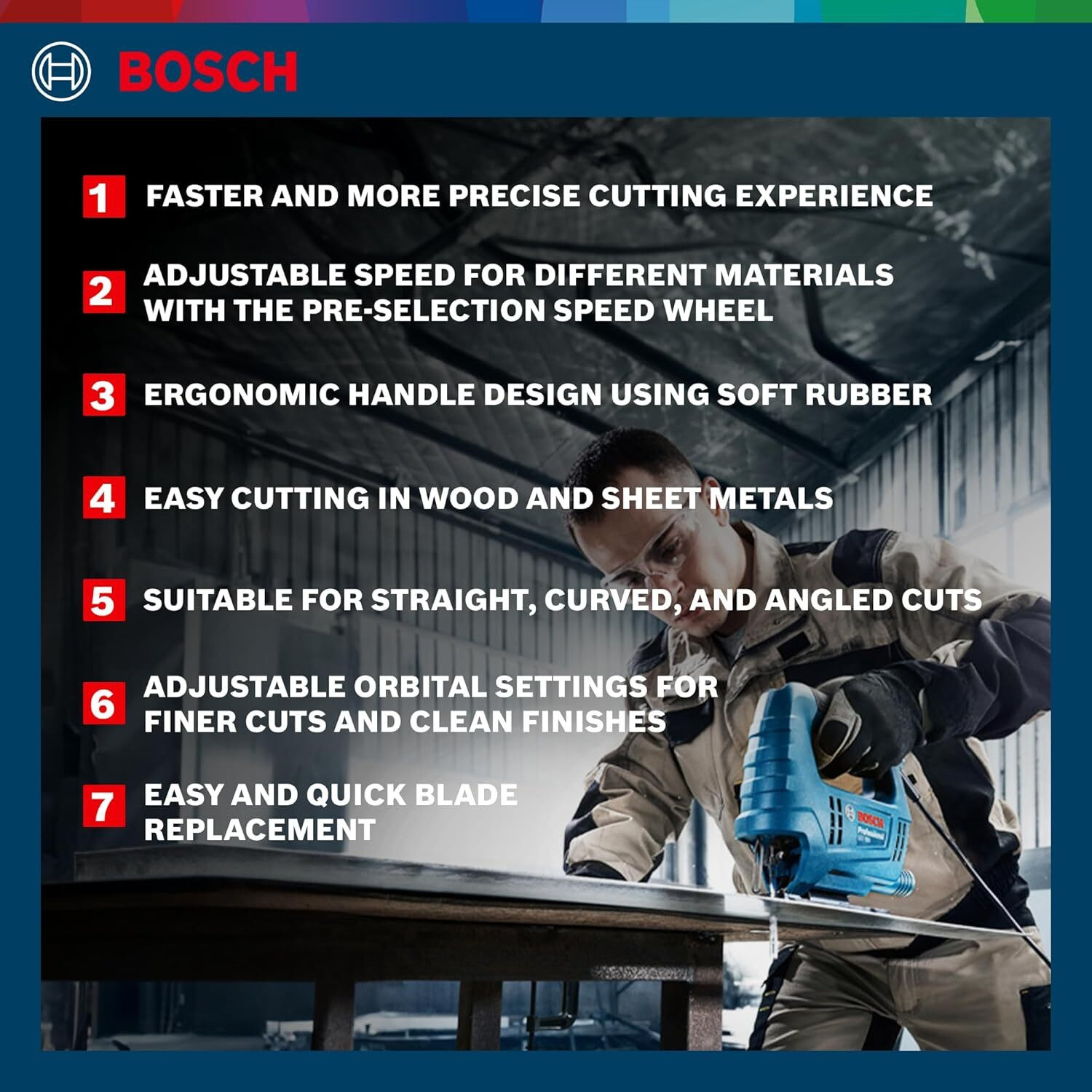 Image of BOSCH GST 680 JIGSAW GST 680 Wood Cutter