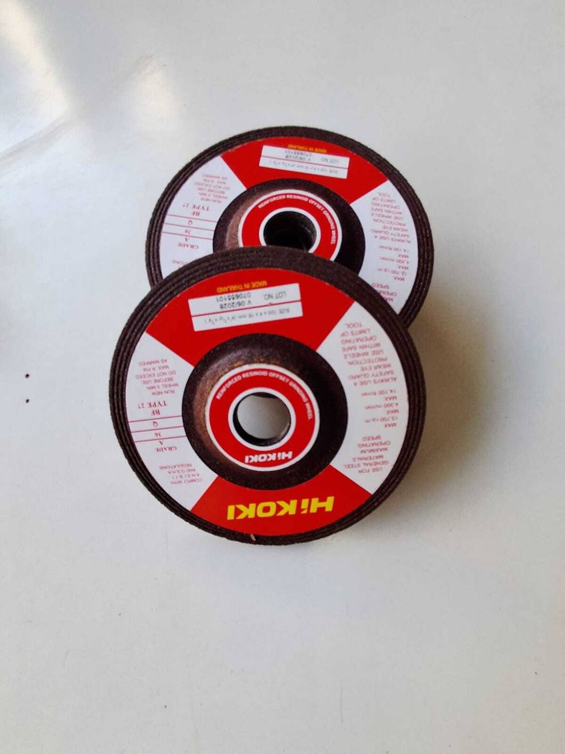 HiKOKI(ハイコーキ) GRINDING WHEEL 150mm×16 HIKOKI GRINDING WHEEL Grinding Wheel size (100x4x16 mm) | TYPE 27