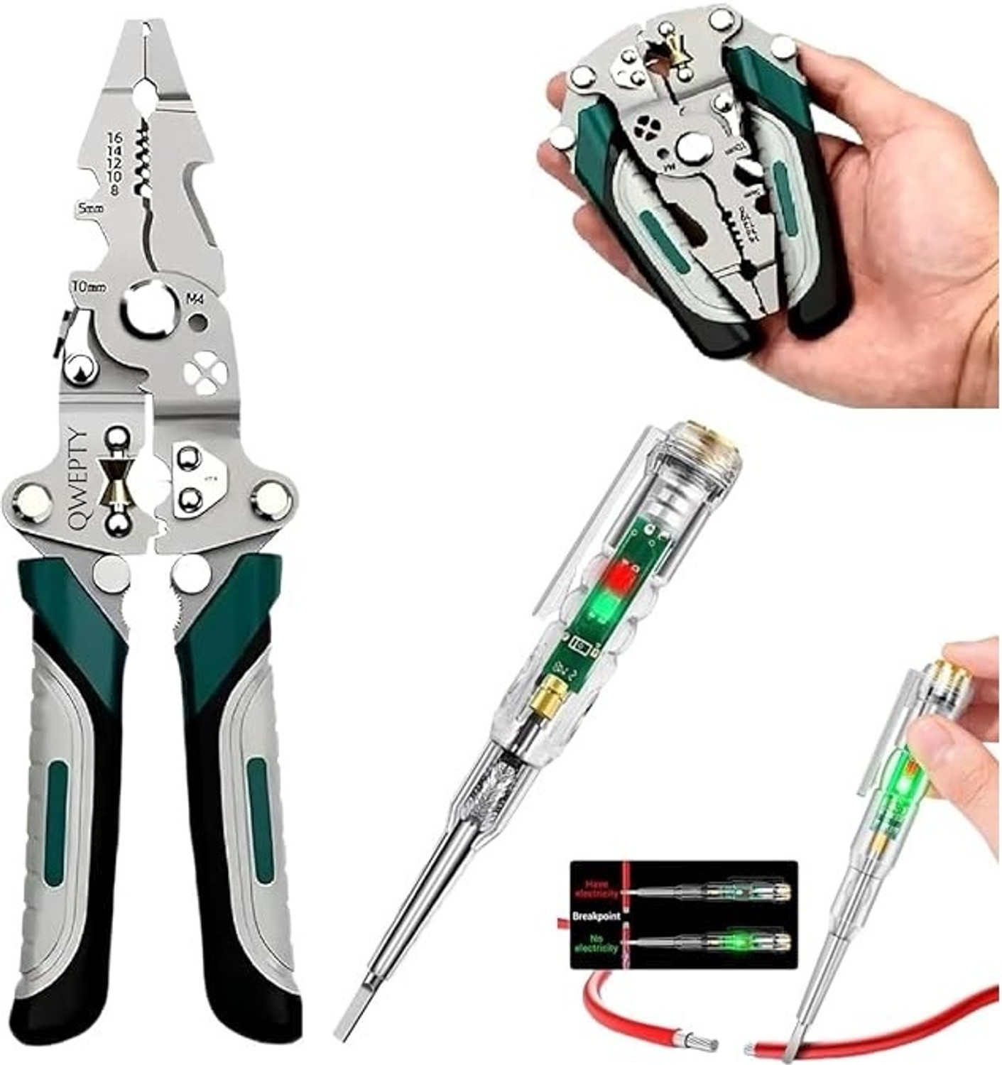 Image of Nestiva Digital Voltage Tester Pen Analog Voltage Tester