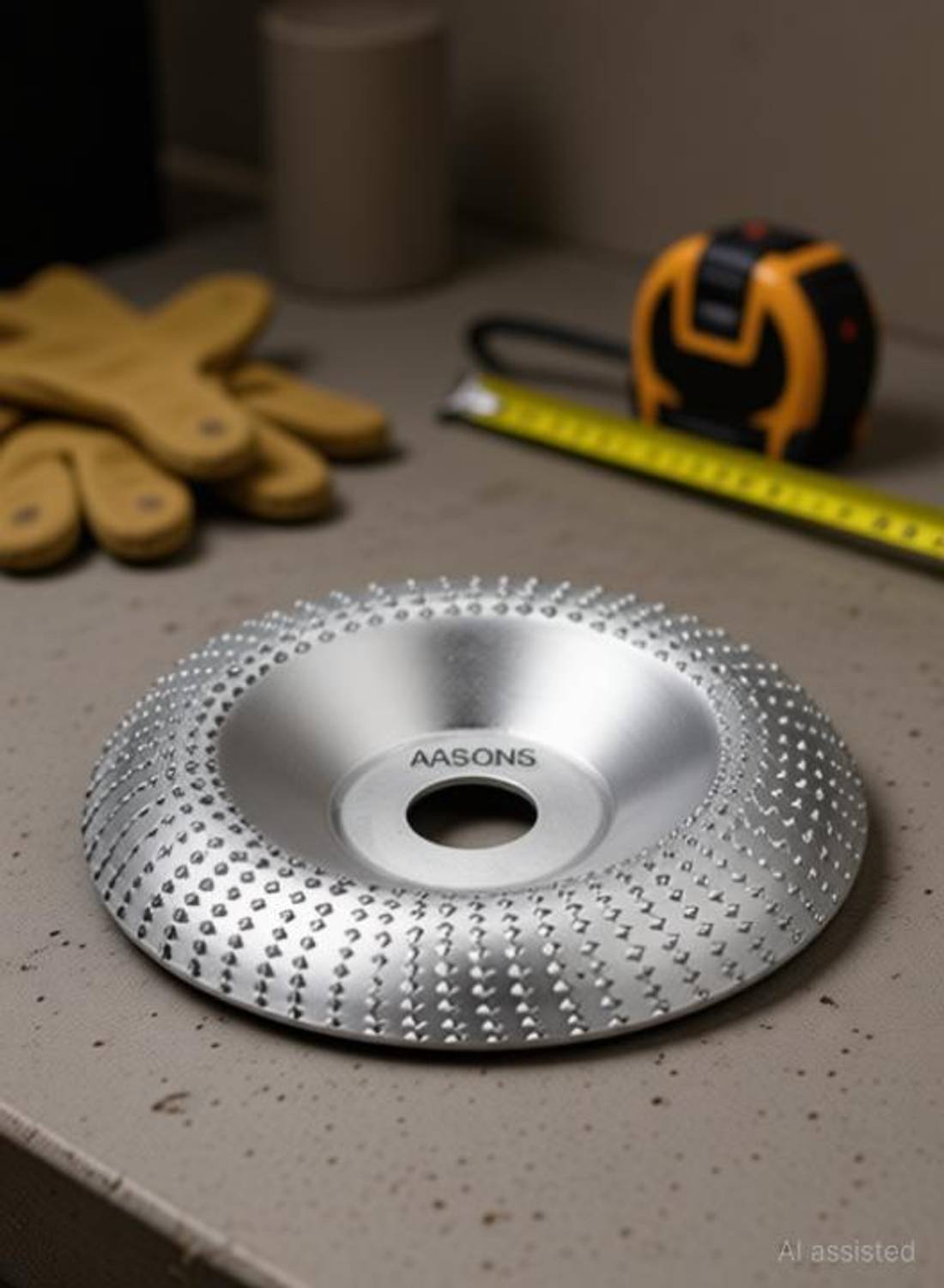 AASONS 100mm Grinding Wheel Carving Abrasive Disc for Sanding Carving Shaping AASONS Wood Cutter