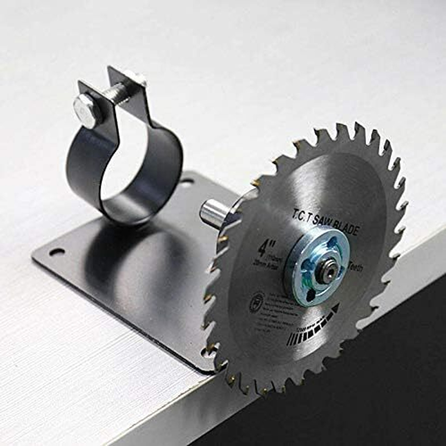 Image of AASONS Bracket Drilling Machine Base Set, Woodworking With 5 Wheels Wood Cutter