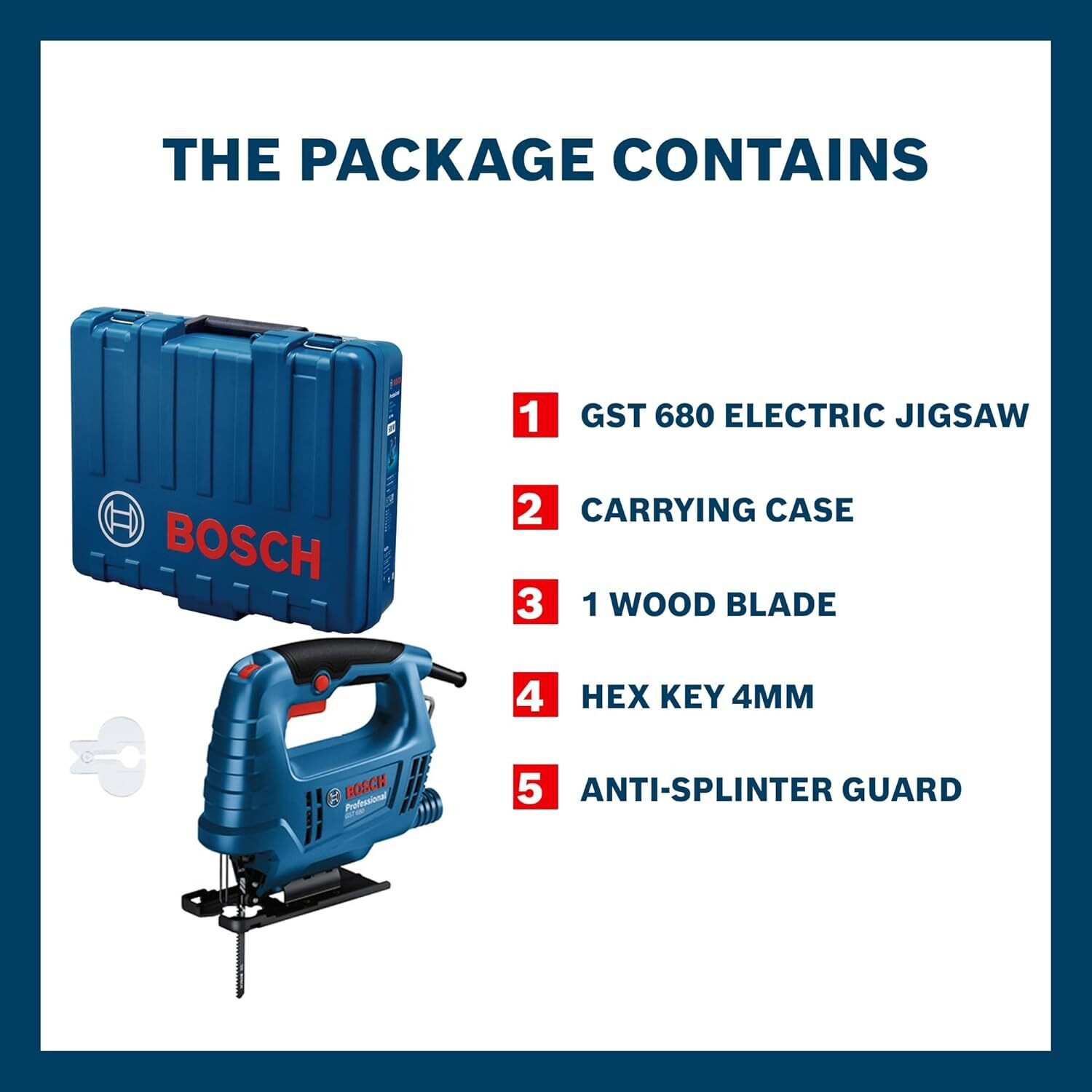 Image of BOSCH GST 680 JIGSAW GST 680 Wood Cutter