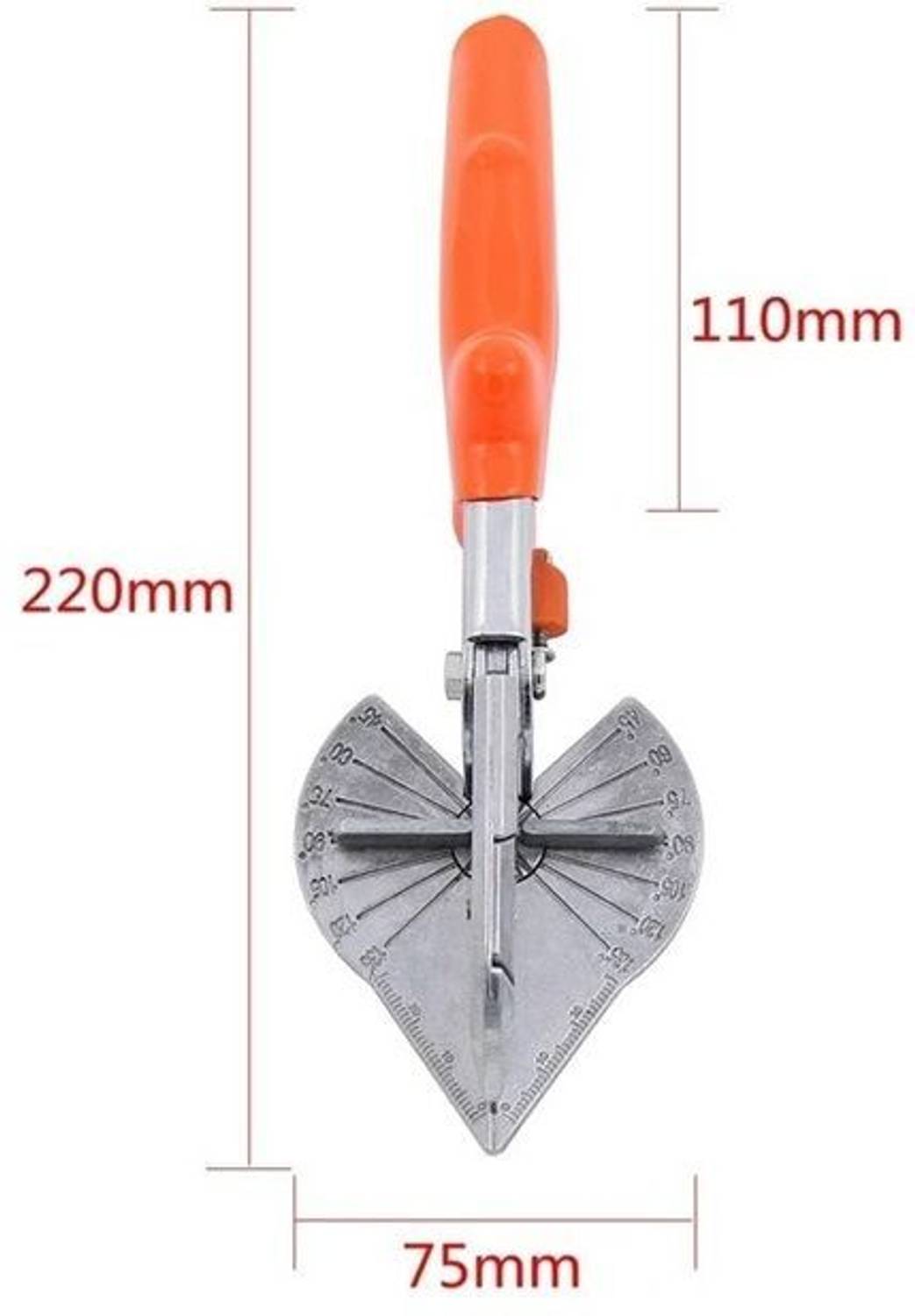 REIOENT 45-120° Pipe Scissor Wire Trunking Cutter - Image 3