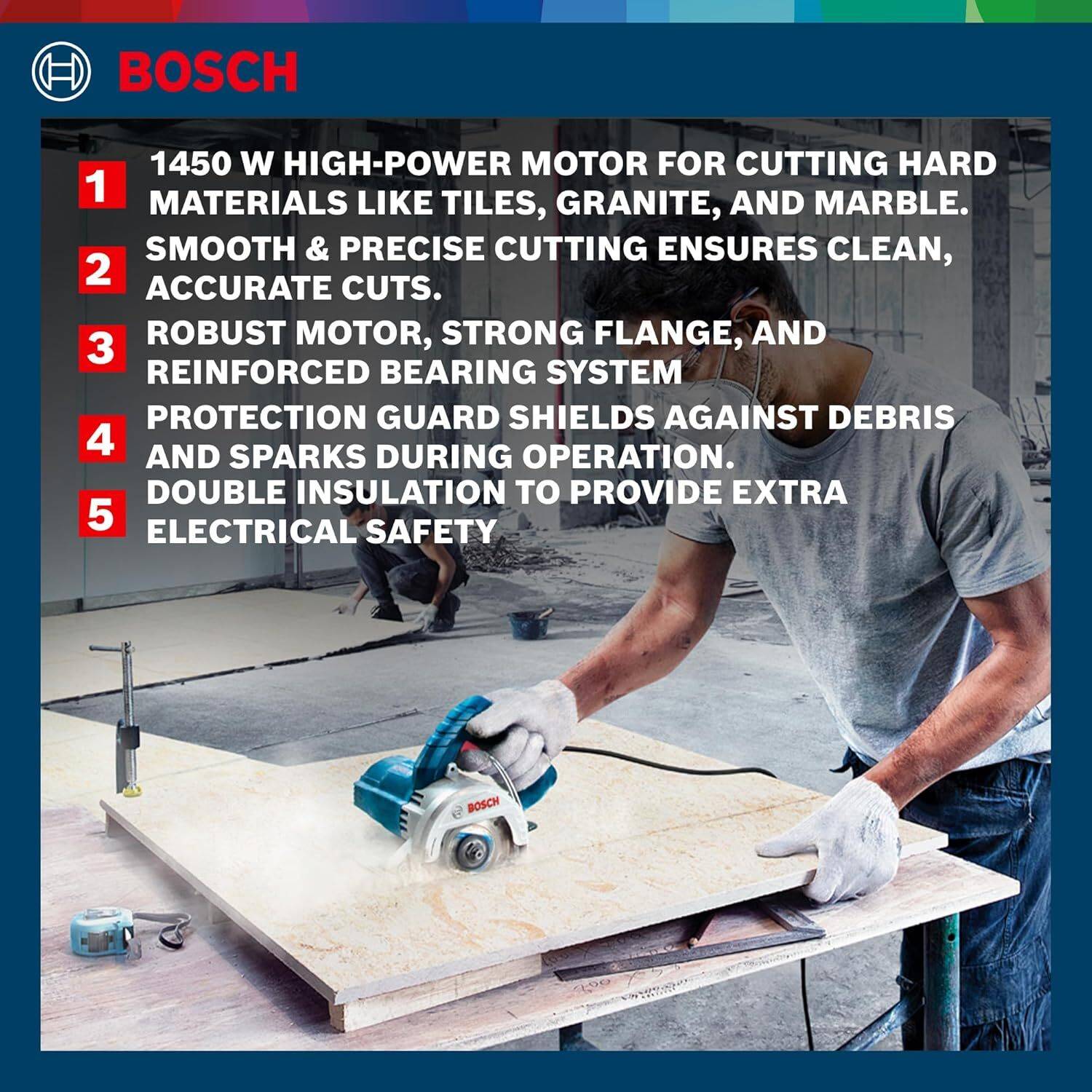 Bosch GDC 141 Marble Cutter - Image 3