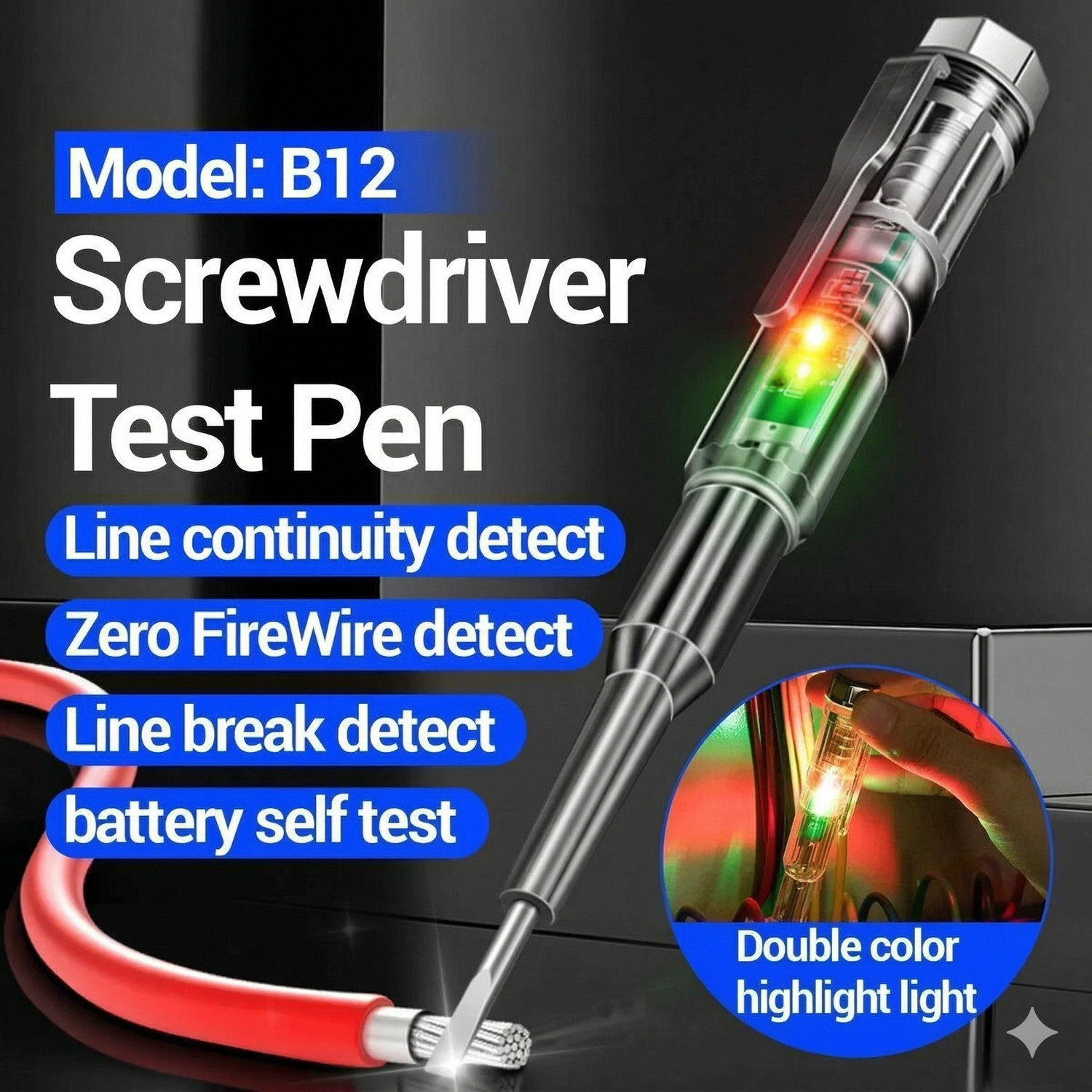 Image of Harsh Narrow Fab Wire Cutter, Wire Crimper, Cable Stripper, Wiring Tools Multi-Function Hand Tool Hand Tool Kit
