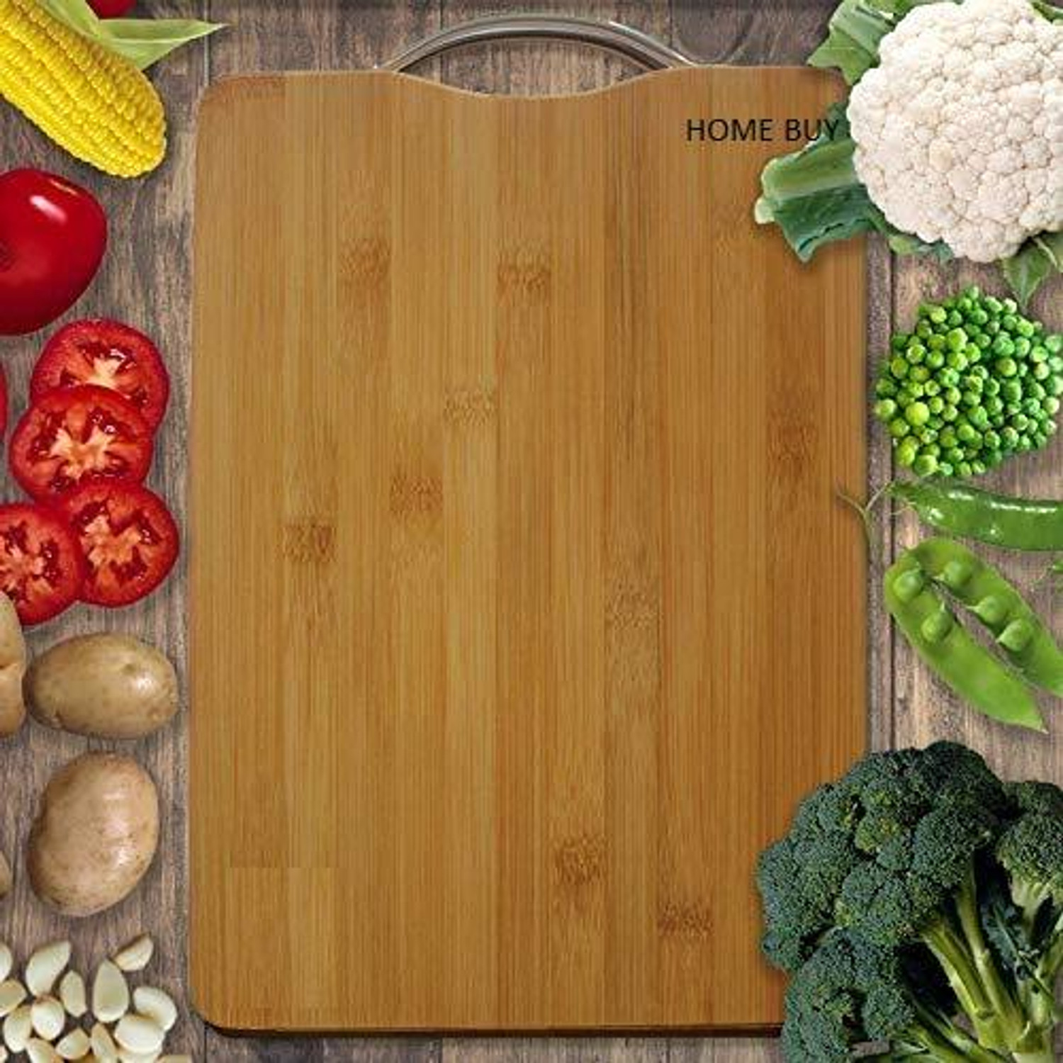Image of Flipkart SmartBuy Wooden Cutting Board